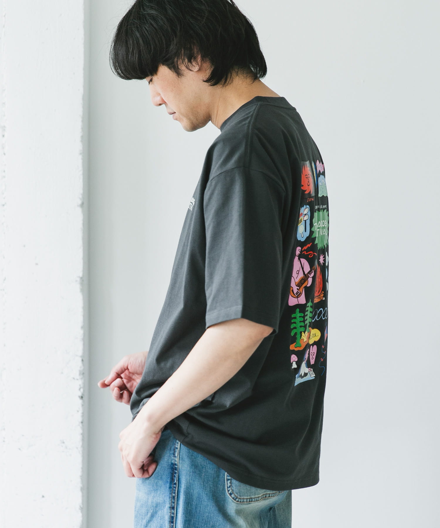 身長：172cm サイズ：L