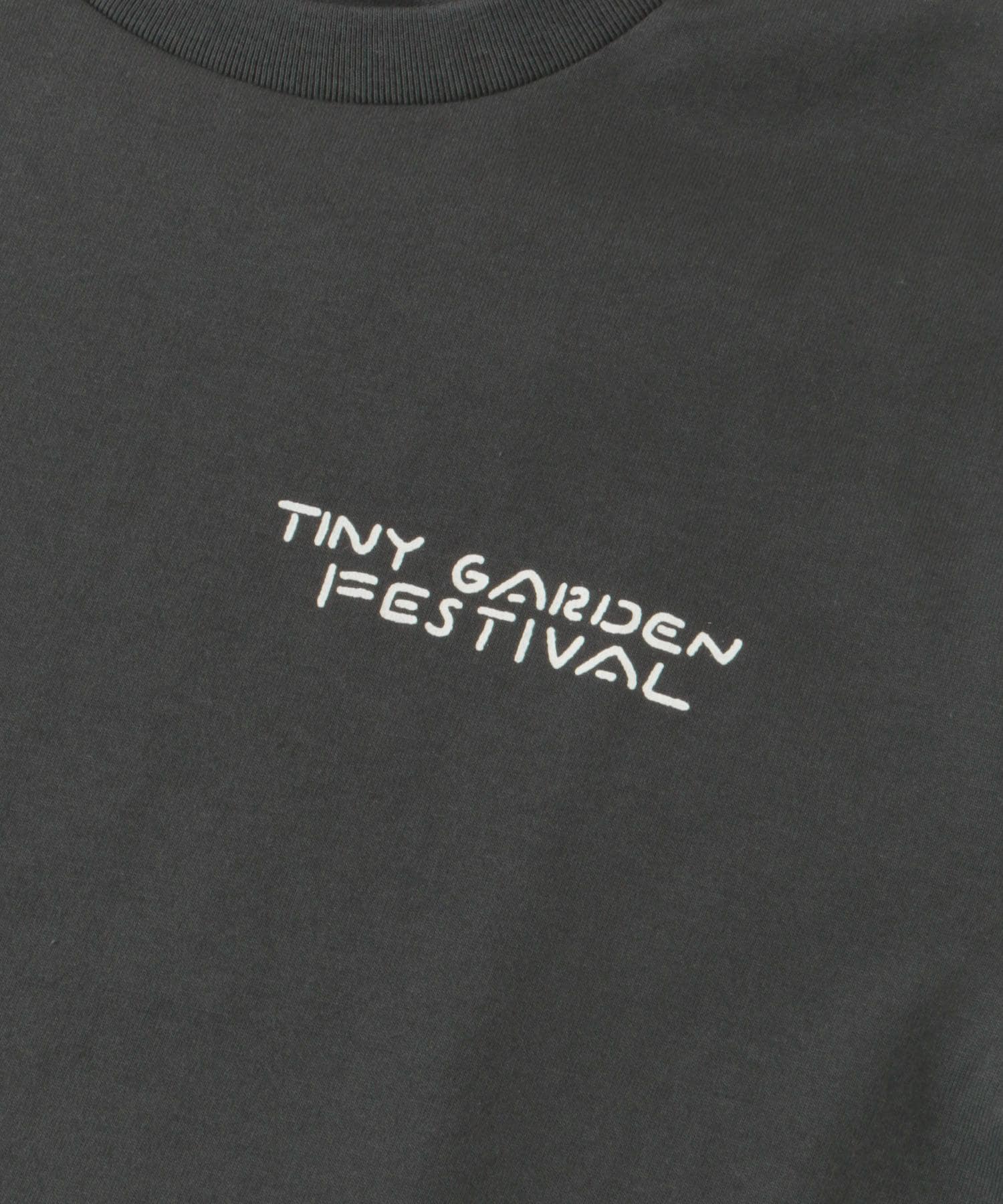 『UR TECH ひやサラクール』TINY GARDEN FESTIVAL×norahi Tee CHARCOAL M