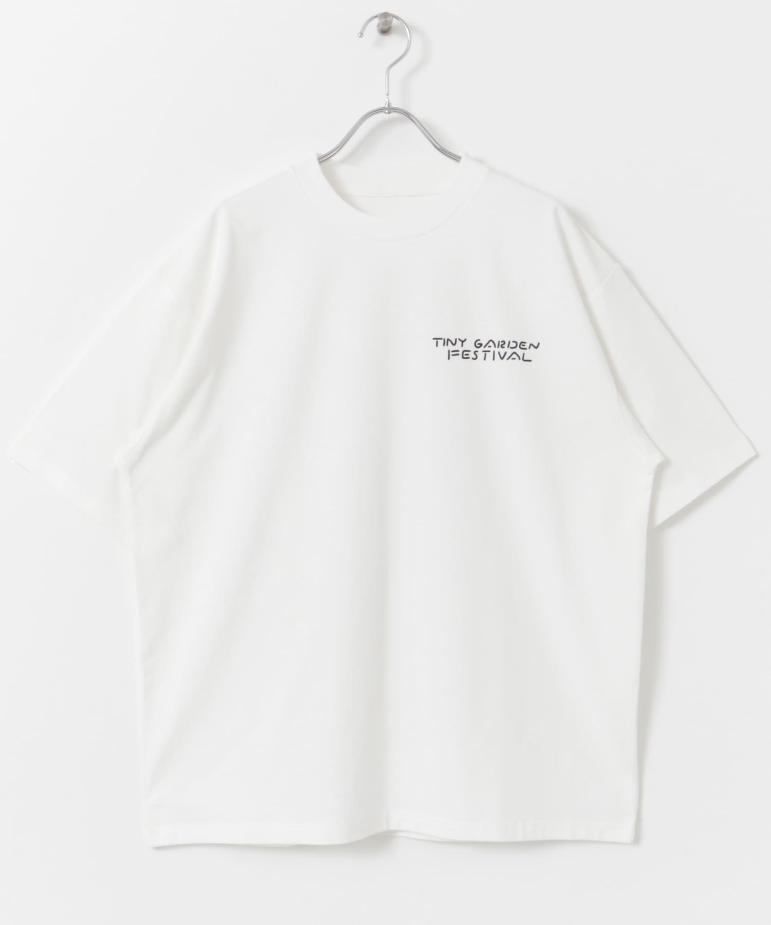 『UR TECH ひやサラクール』TINY GARDEN FESTIVAL×norahi Tee WHITE M