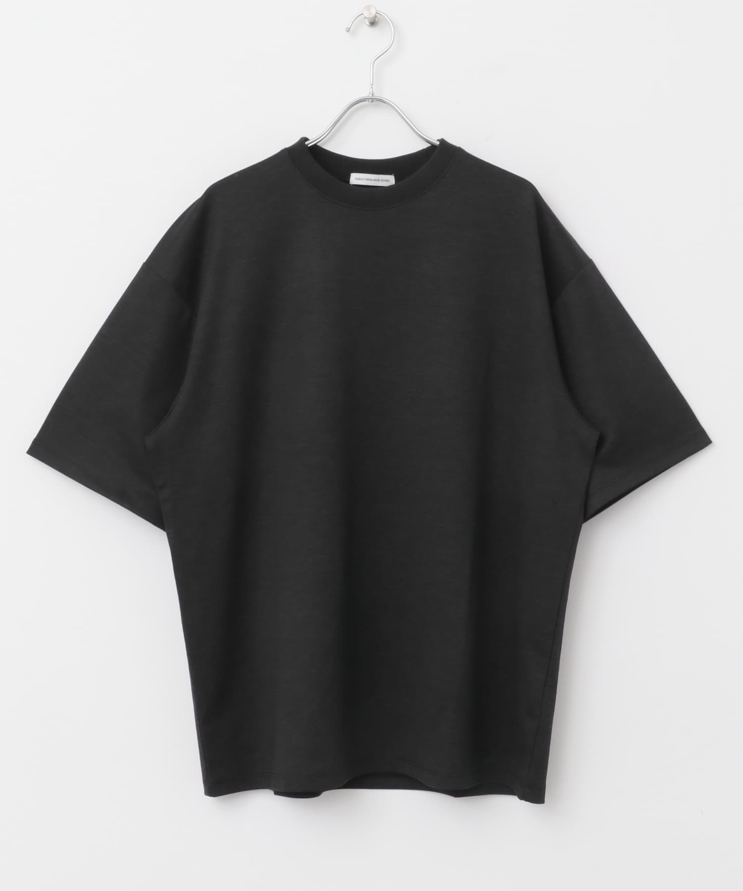ツイルプリント ポンチTシャツ BLACK M