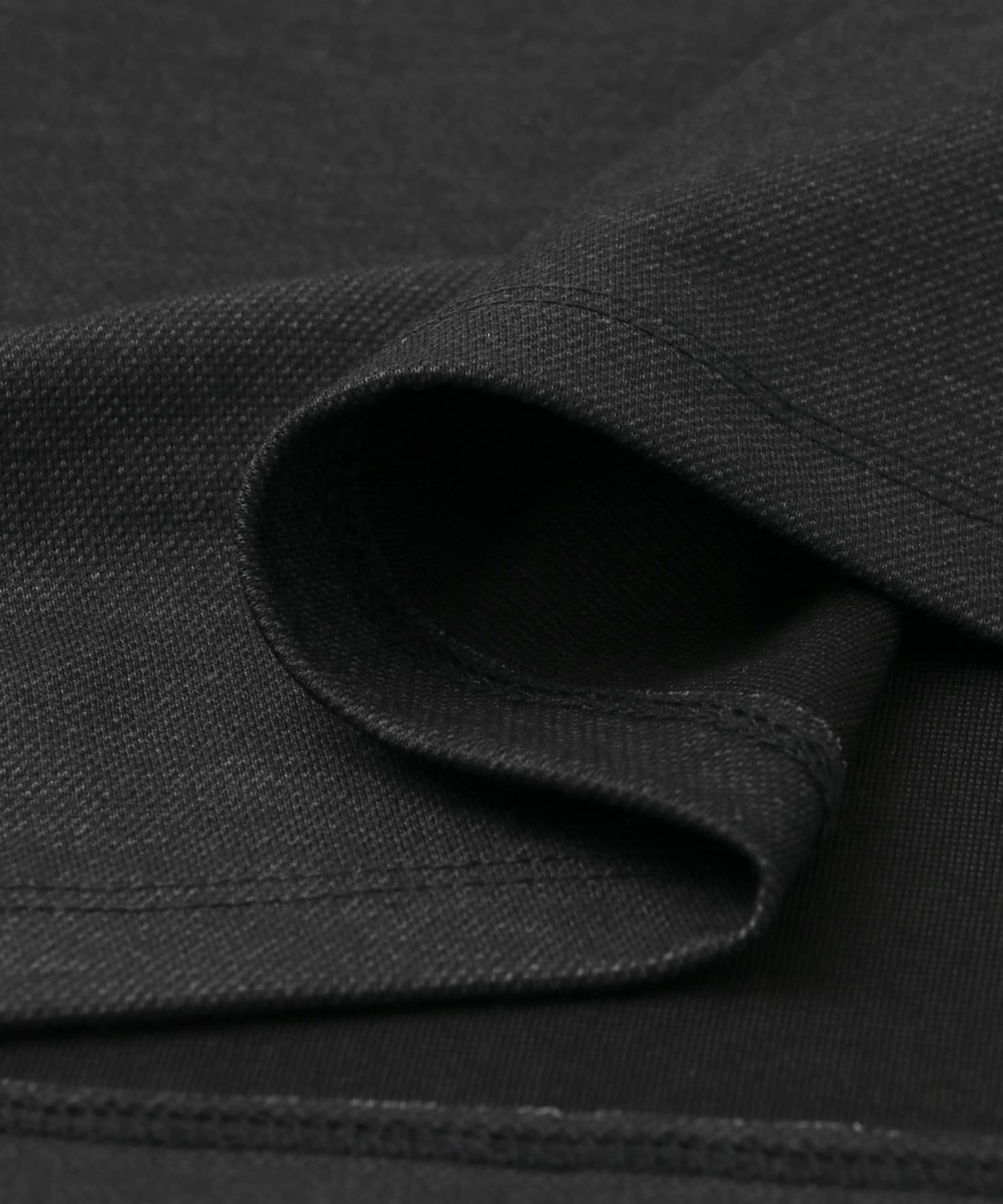 ツイルプリント ポンチTシャツ BLACK M