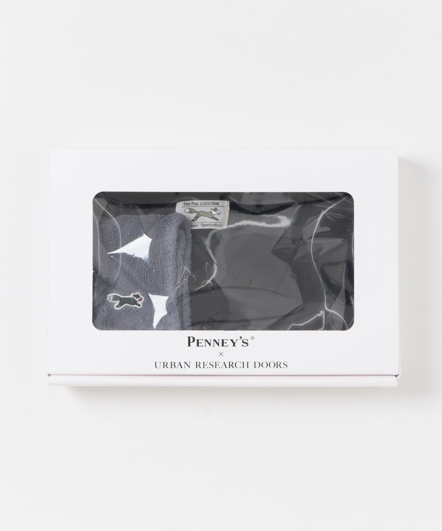 『別注』PENNEYS×DOORS　THE FOX ポロシャツ&ハンドタオルセット NAVY L