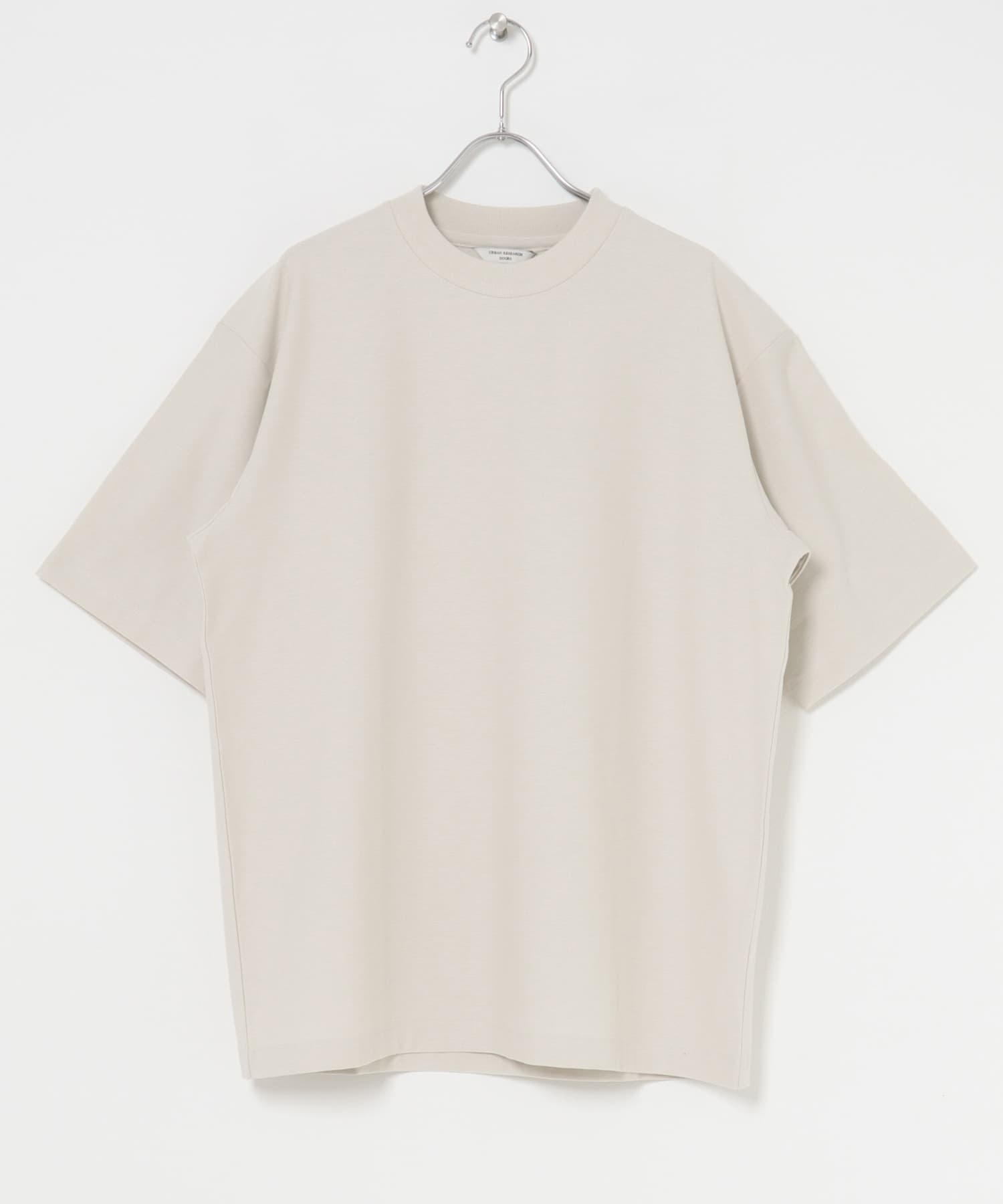 ミラノリブシルケット ショートスリーブTシャツ GREIGE M