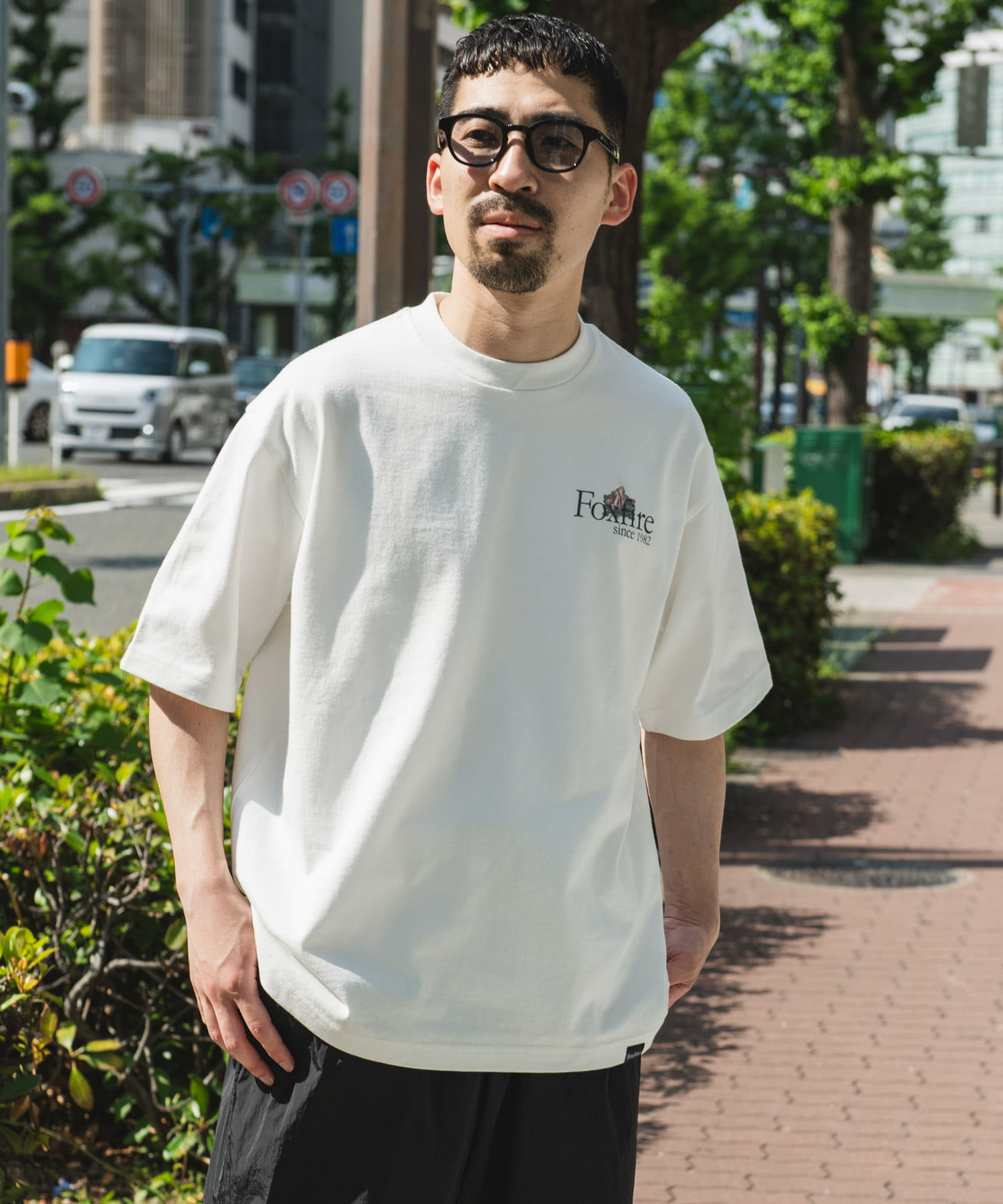 別注』Foxfire×DOORS 焚火プリントTシャツ(M WHITE): トップス｜URBAN