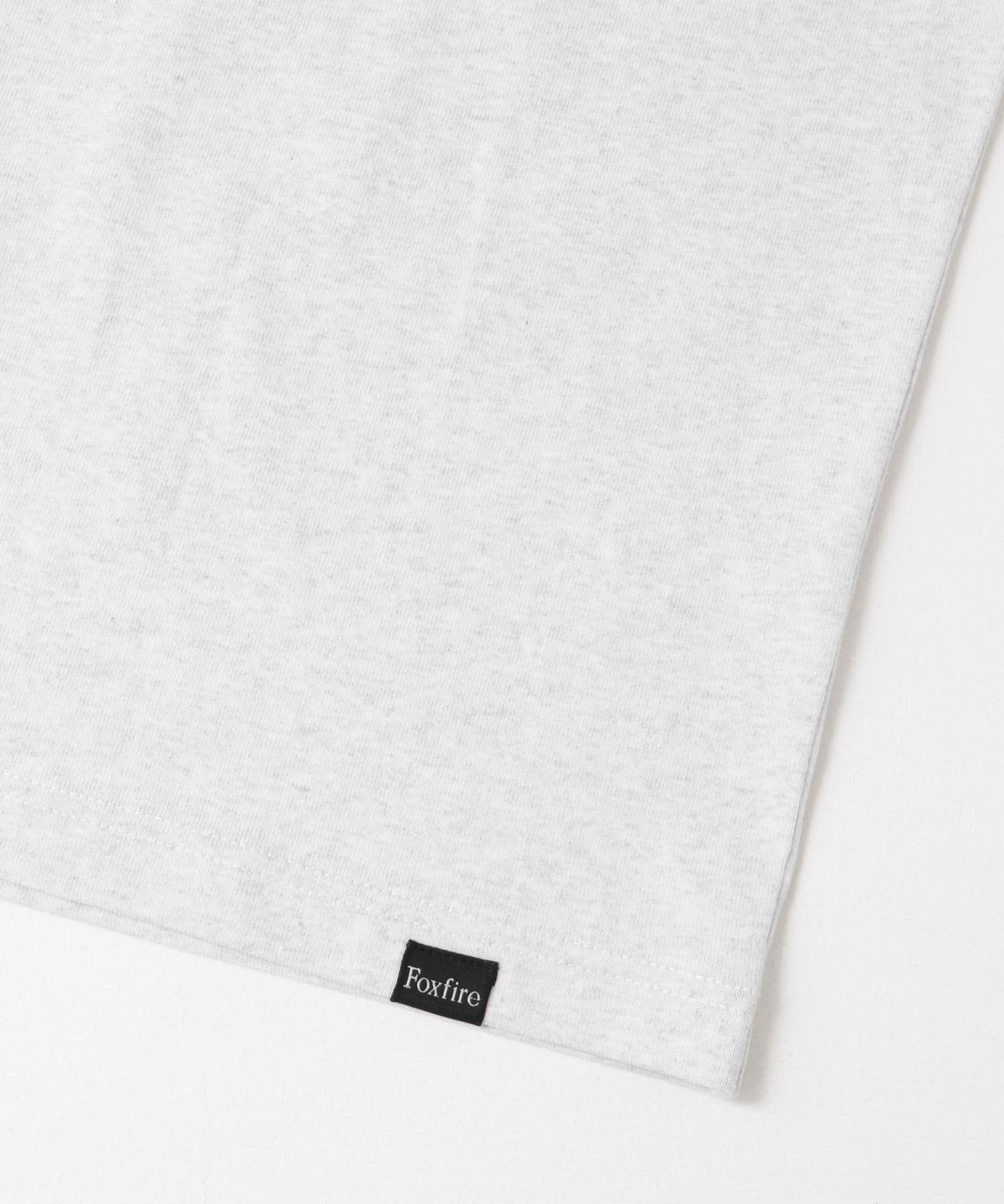 『別注』Foxfire×DOORS　焚火プリントTシャツ ASH GRAY M