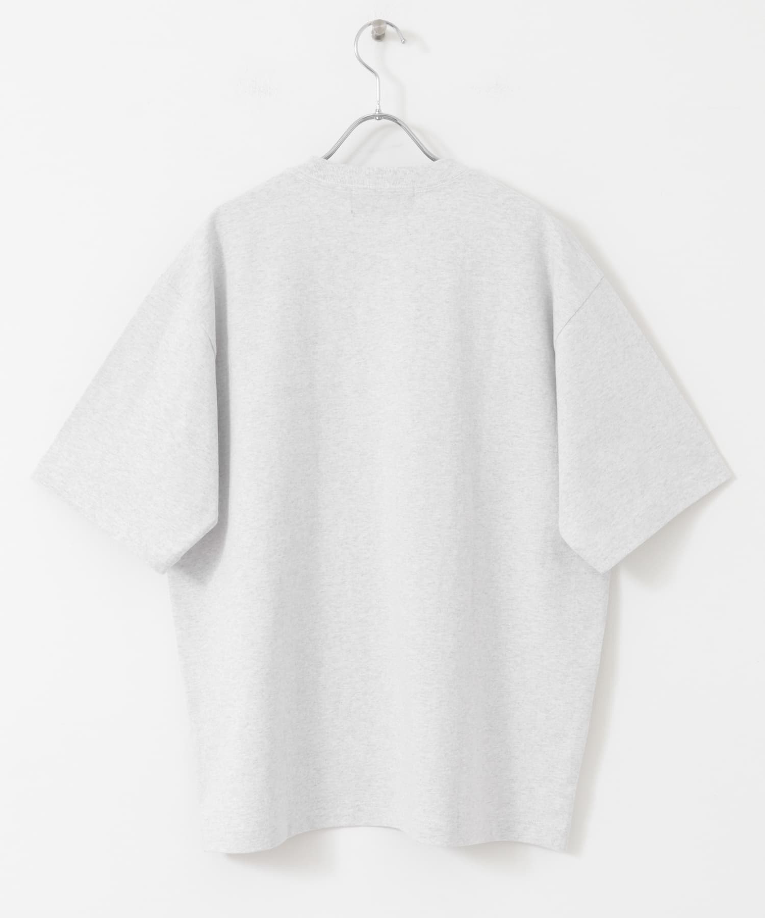 『別注』Foxfire×DOORS　焚火プリントTシャツ ASH GRAY M