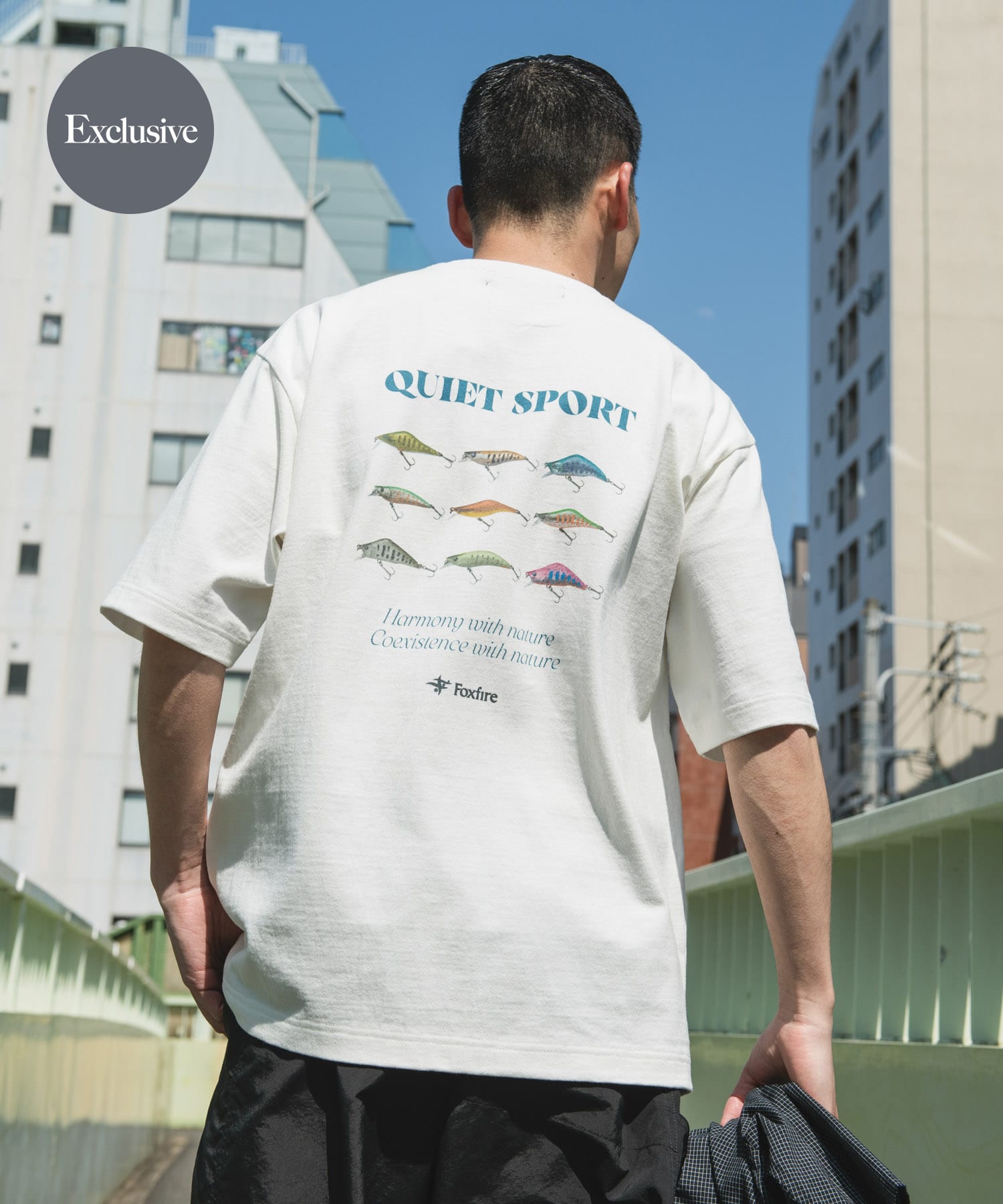 『別注』Foxfire×DOORS　ルアープリントTシャツ