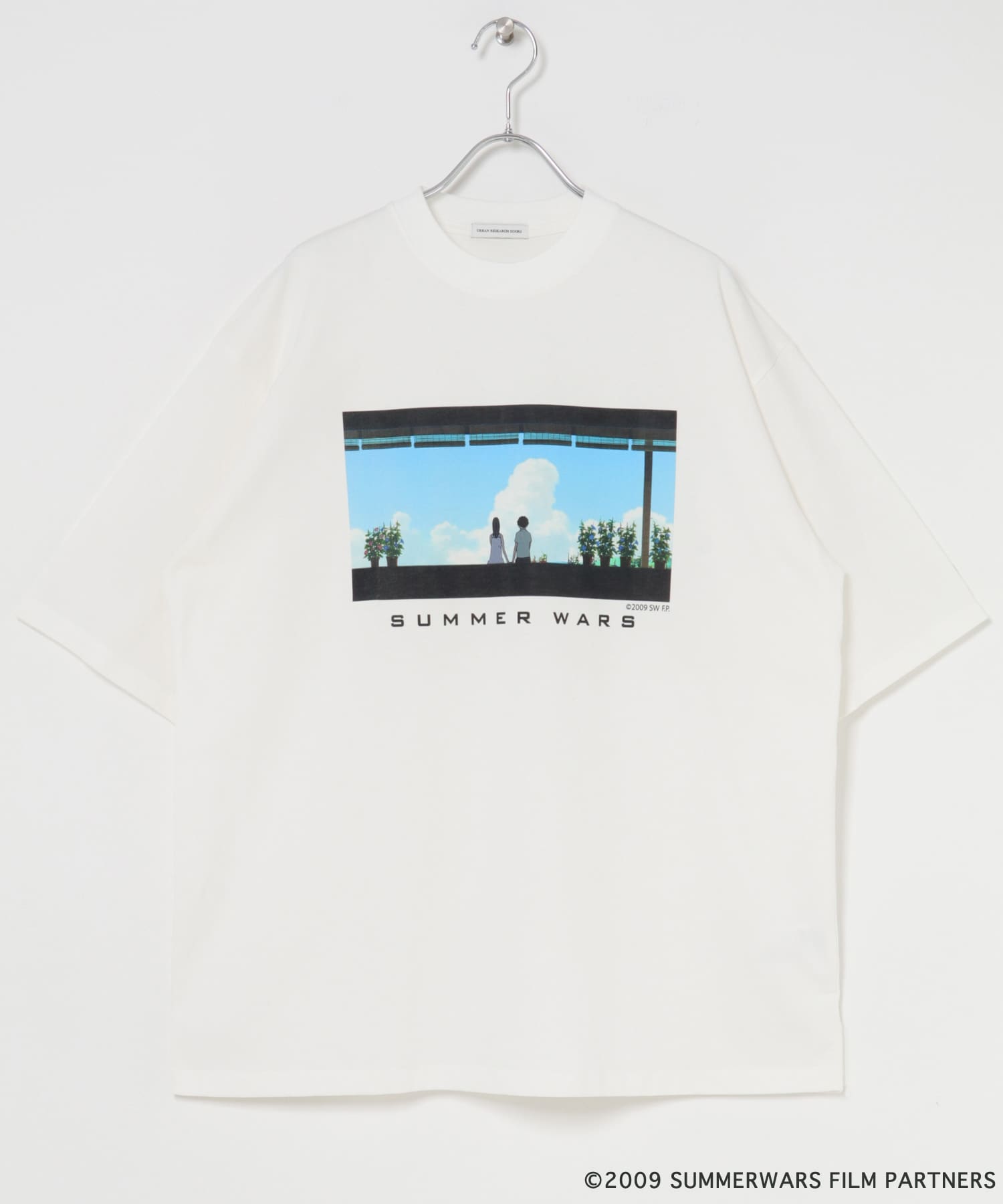 アニメーション映画「サマーウォーズ」プリントTシャツ WHITE① M