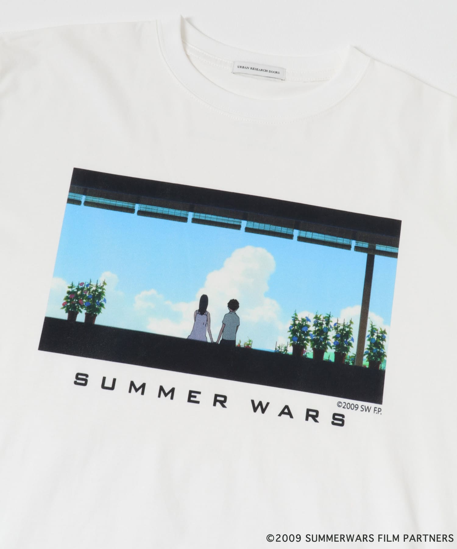 アニメーション映画「サマーウォーズ」プリントTシャツ WHITE① M
