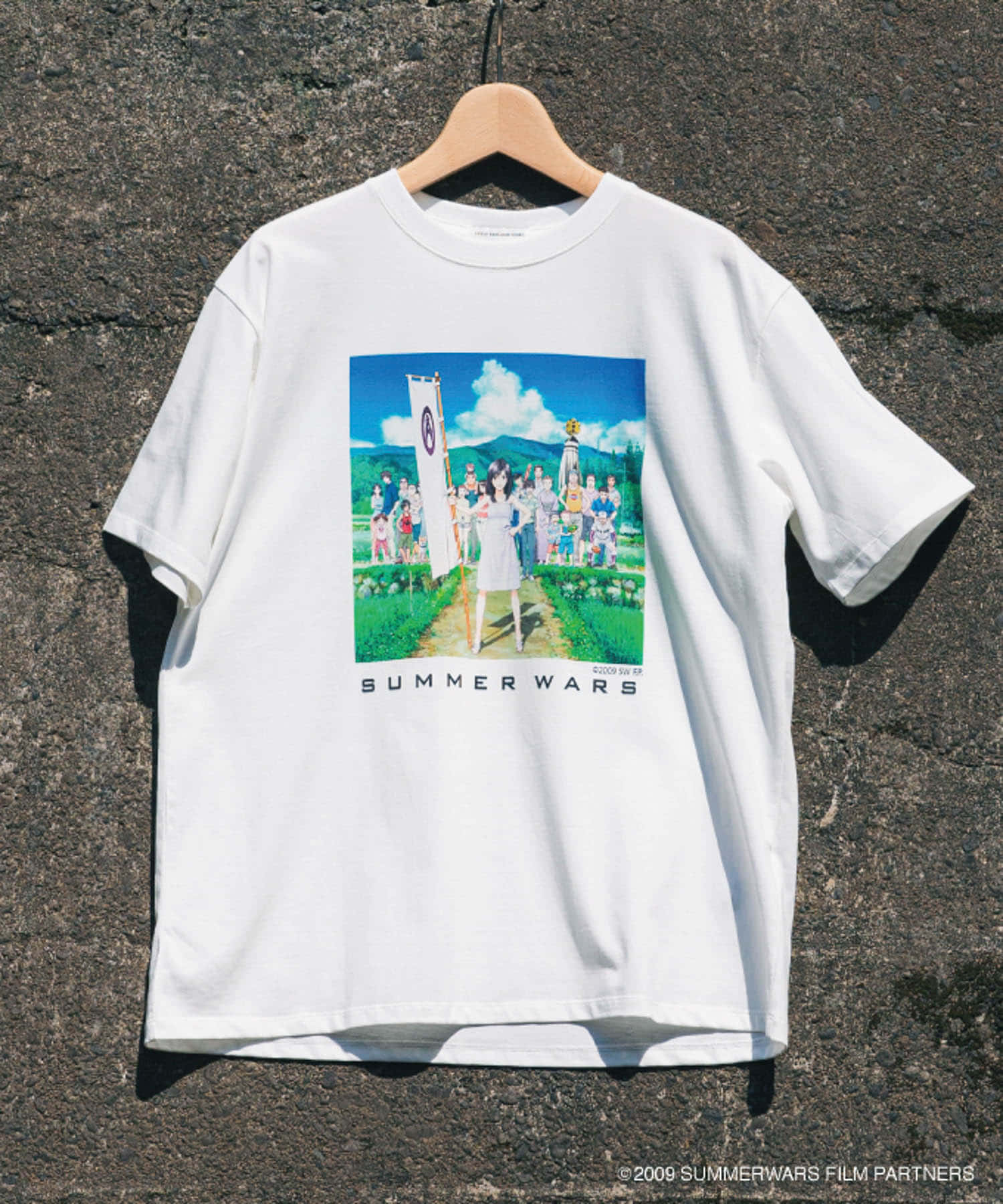 アニメーション映画「サマーウォーズ」プリントTシャツ WHITE② M