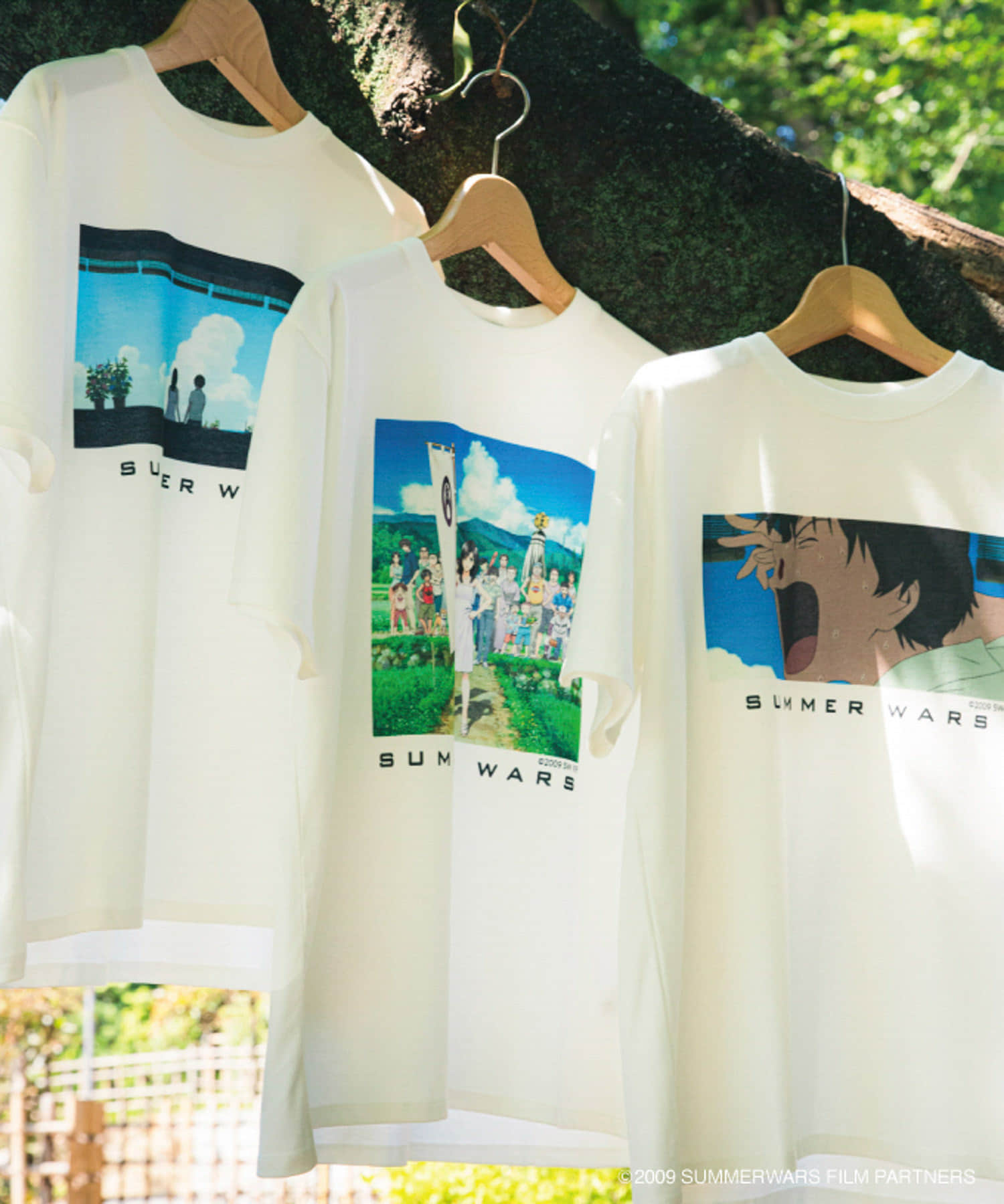 アニメーション映画「サマーウォーズ」プリントTシャツ WHITE② M