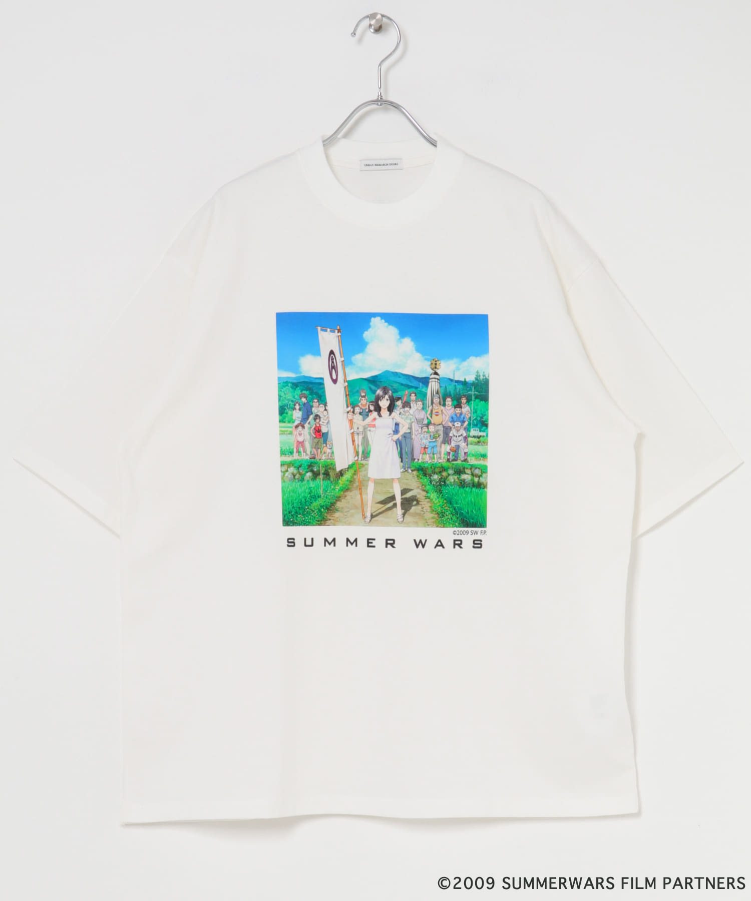 アニメーション映画「サマーウォーズ」プリントTシャツ WHITE② M
