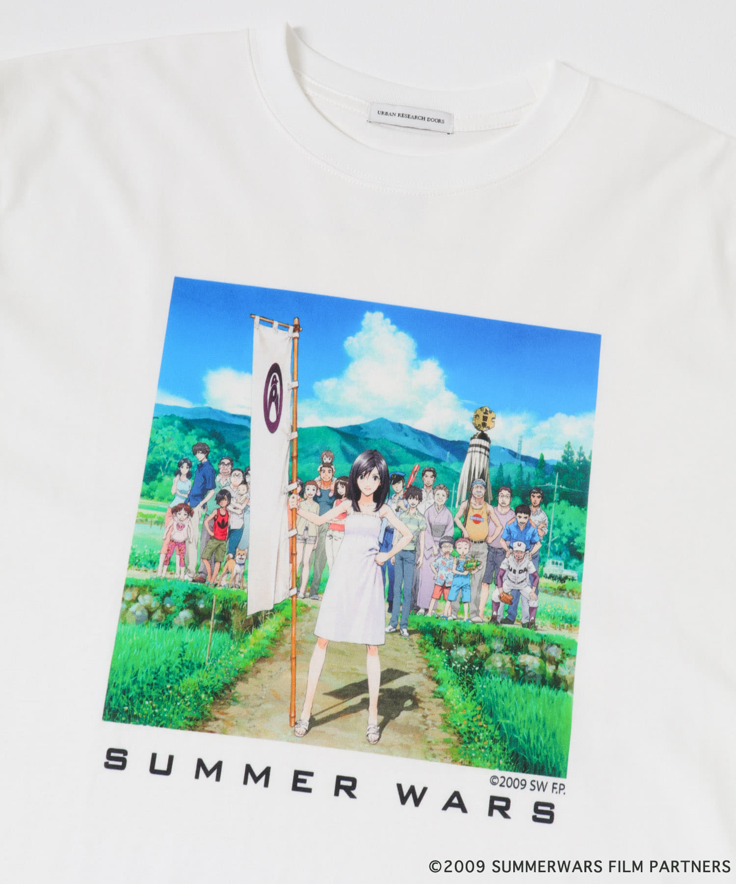 アニメーション映画「サマーウォーズ」プリントTシャツ WHITE② M