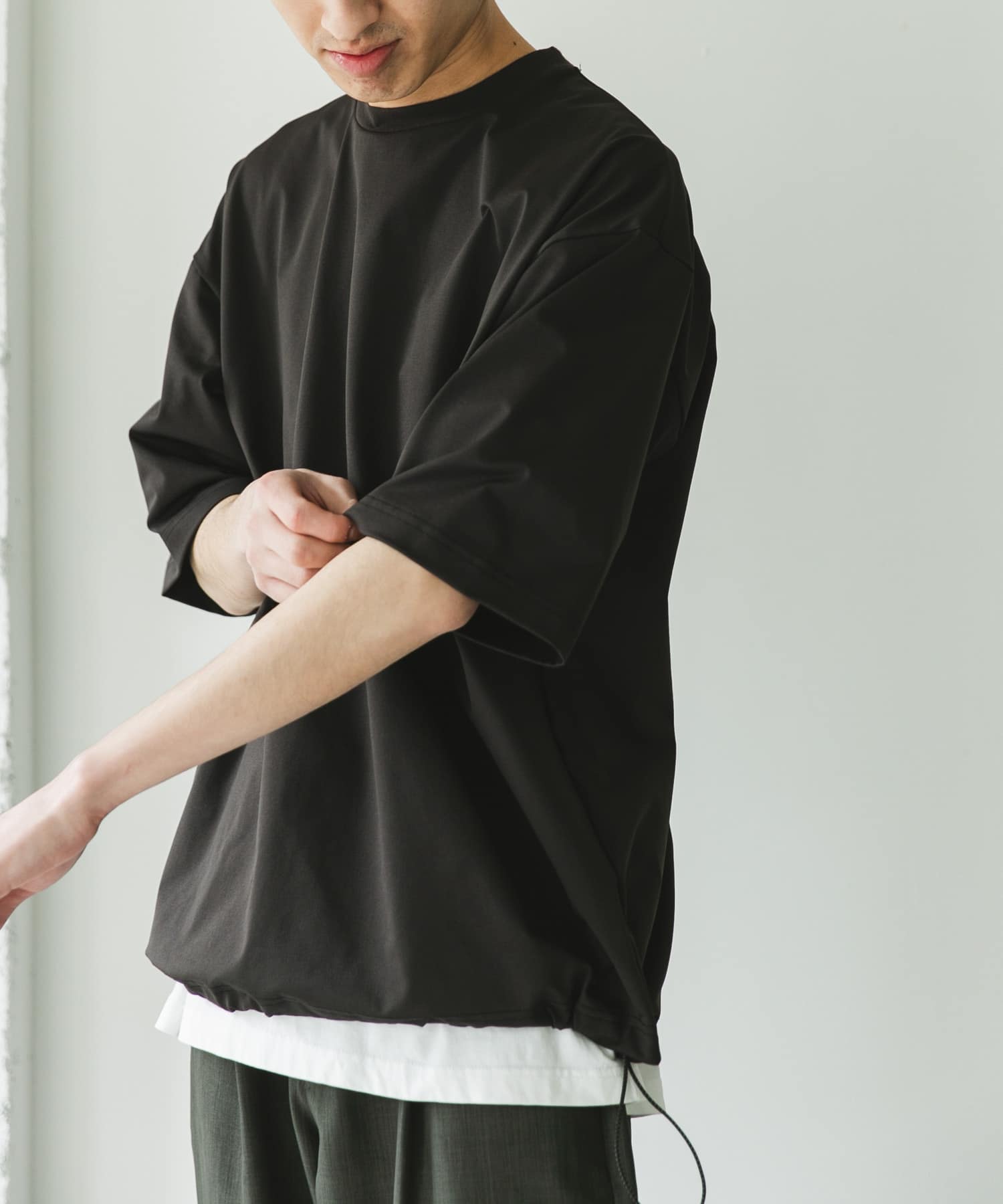 身長：180cm サイズ：L