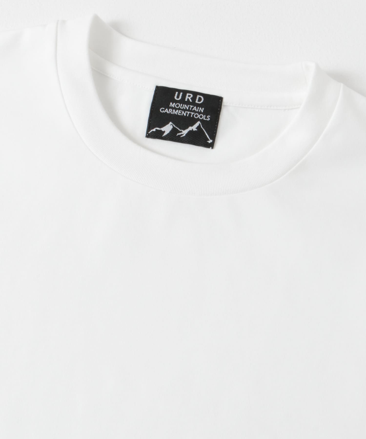 URD Drawstring Short-Sleeve T-shirts WHITE M
