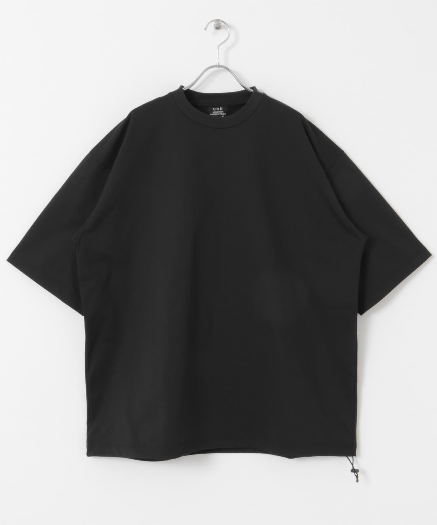 URD Drawstring Short-Sleeve T-shirts BLACK M