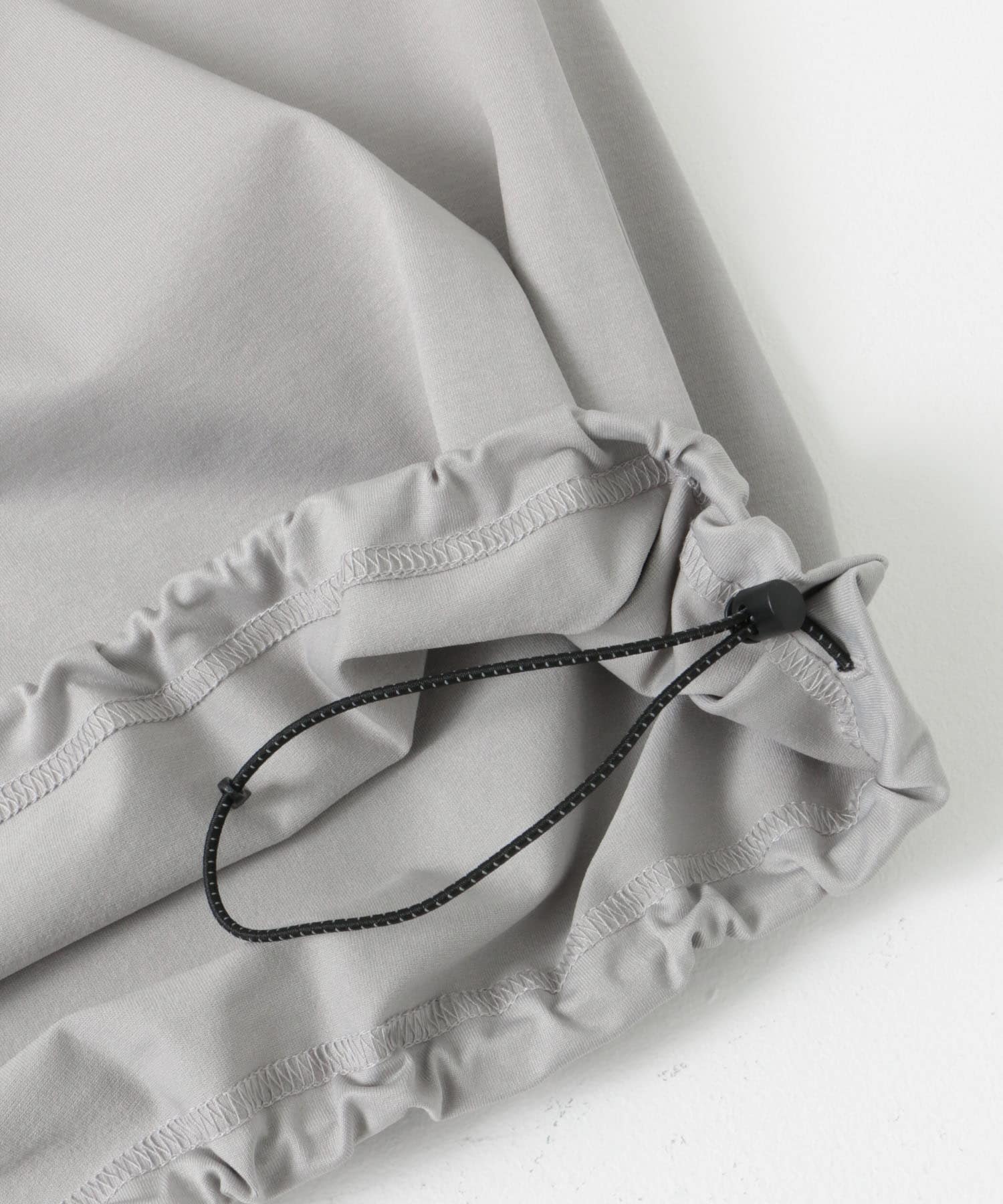 URD Drawstring Short-Sleeve T-shirts GRAY M