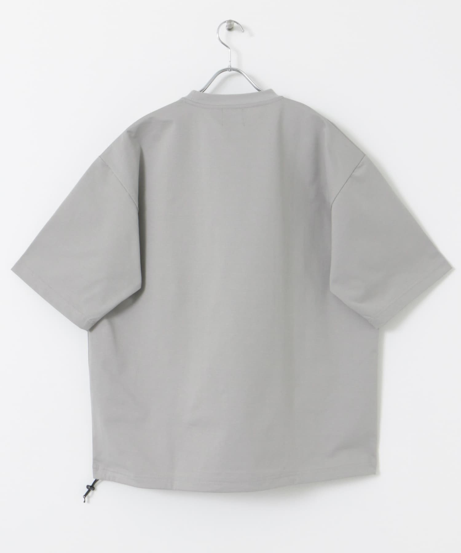 URD Drawstring Short-Sleeve T-shirts GRAY M