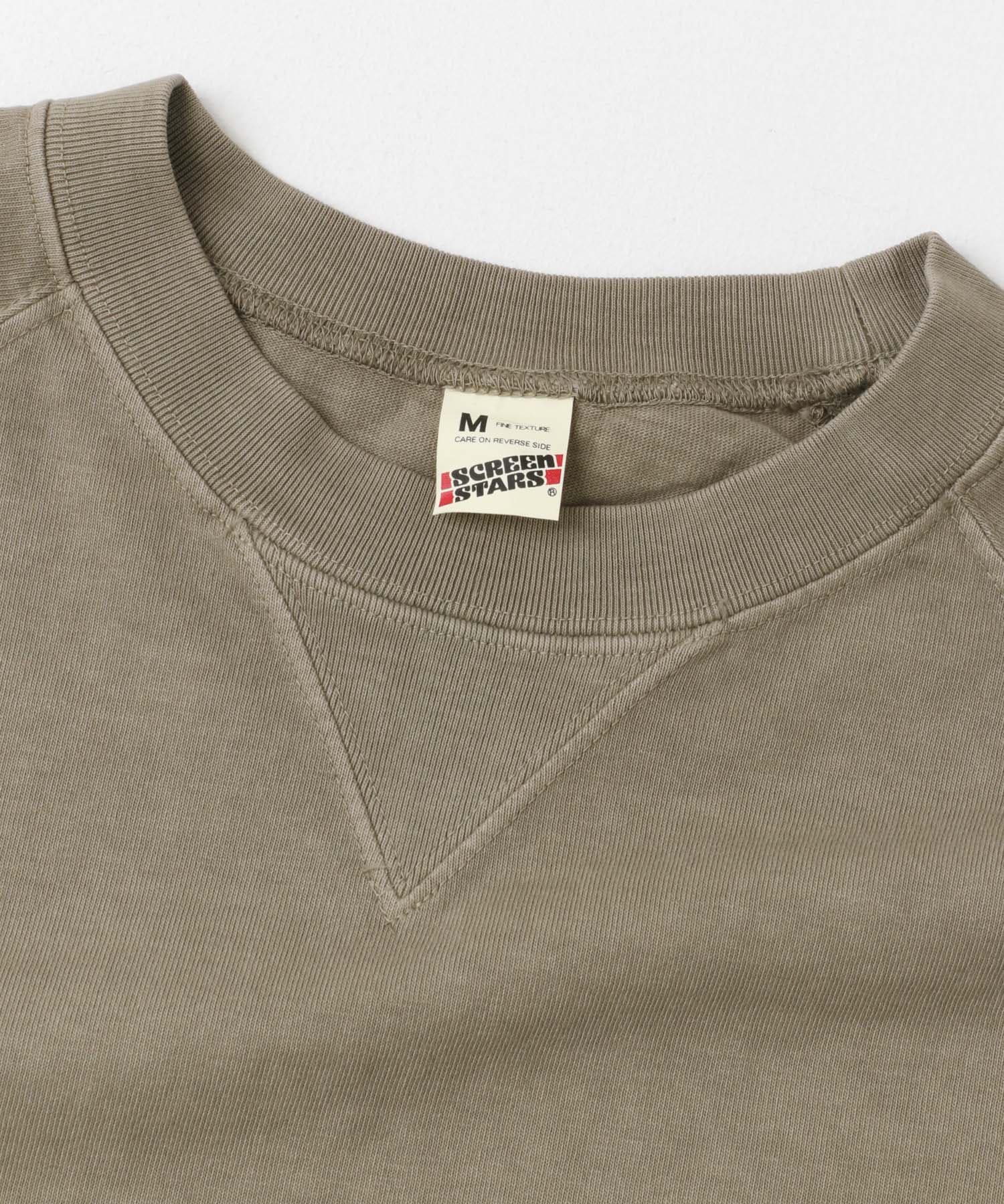『別注』SCREEN STARS×DOORS　スウェット ショートスリーブ Tシャツ BEIGE M