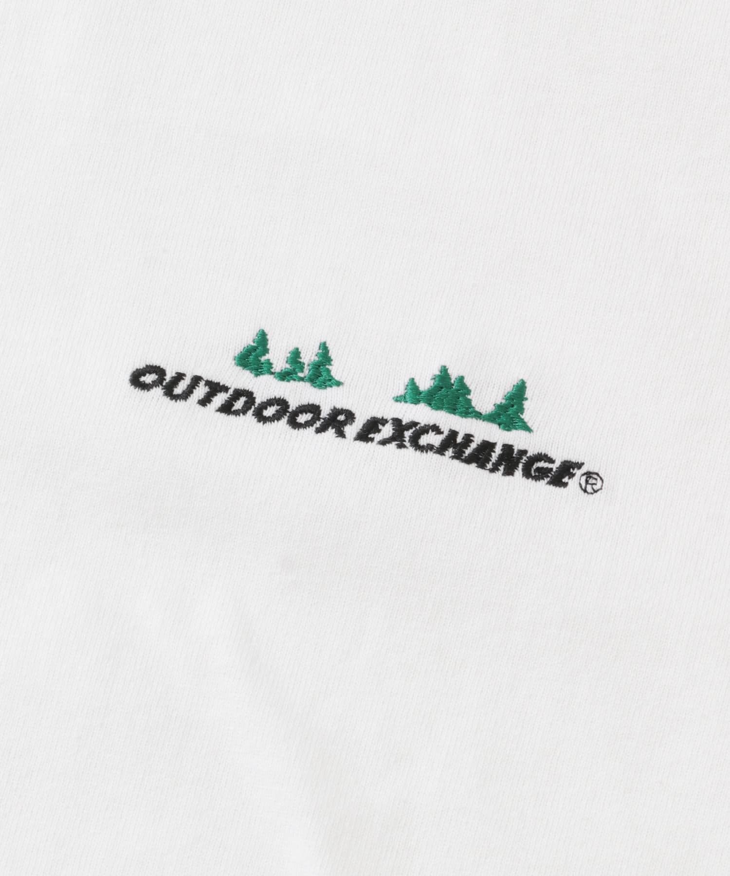 OUTDOOR EXCHANGE SHORT-SLEEVE T-SHIRTS WHITE M