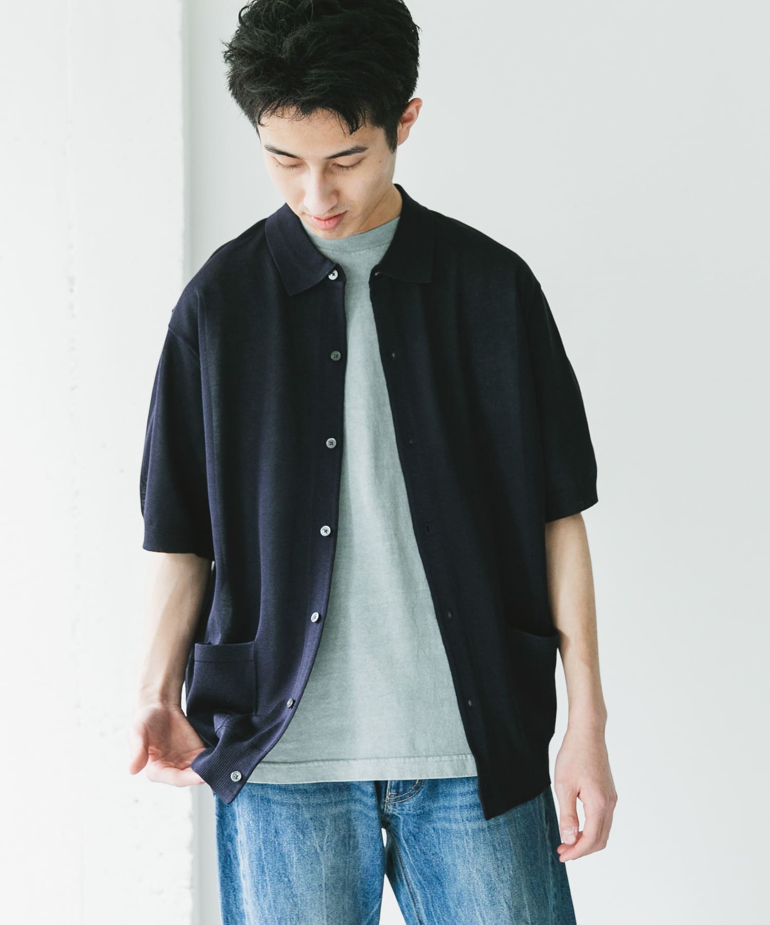 身長：180cm サイズ：L