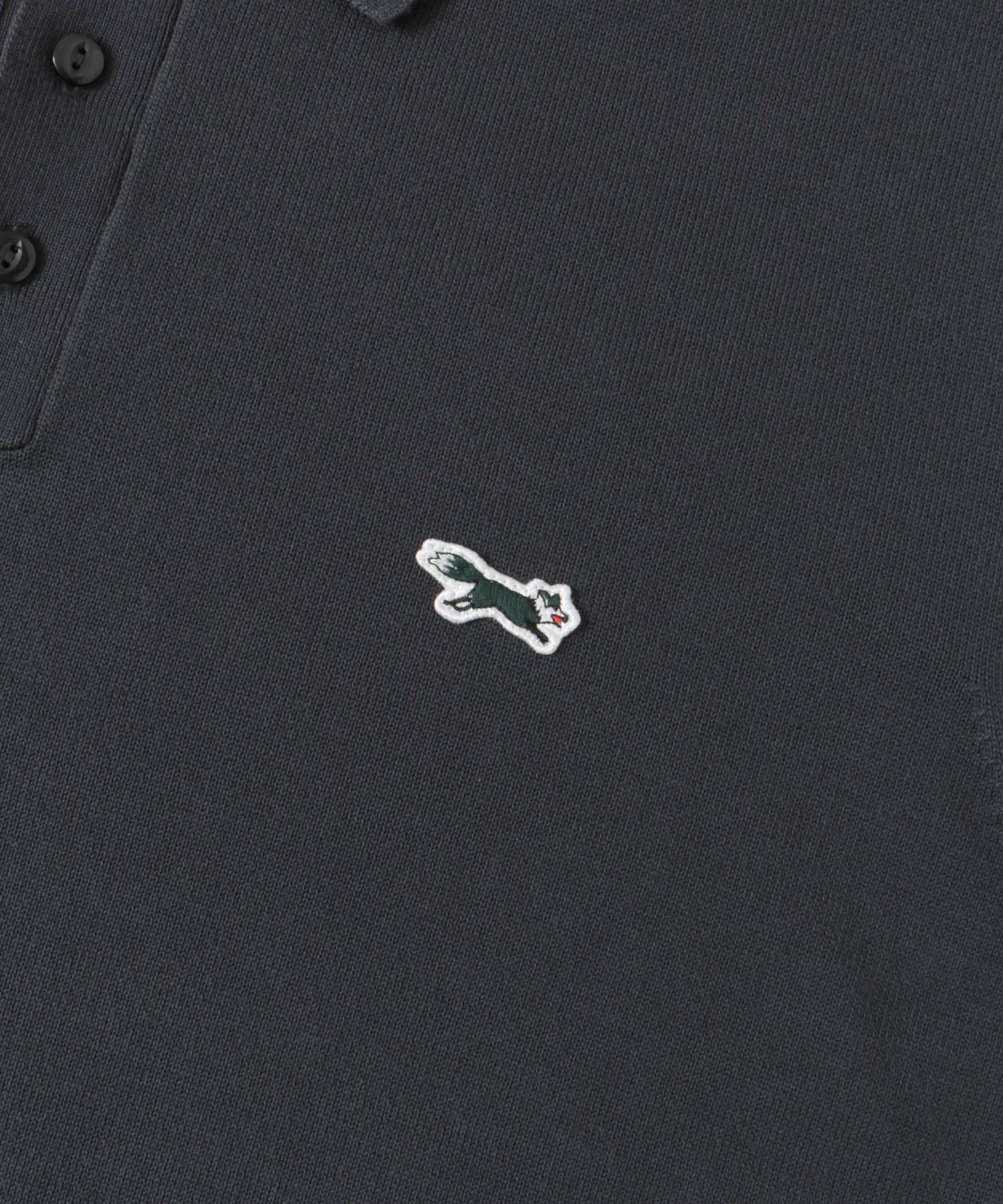 『XLサイズ/WEB限定』『別注』PENNEYS×DOORS　THE FOX ハイゲージ ニットポロ GRAY M