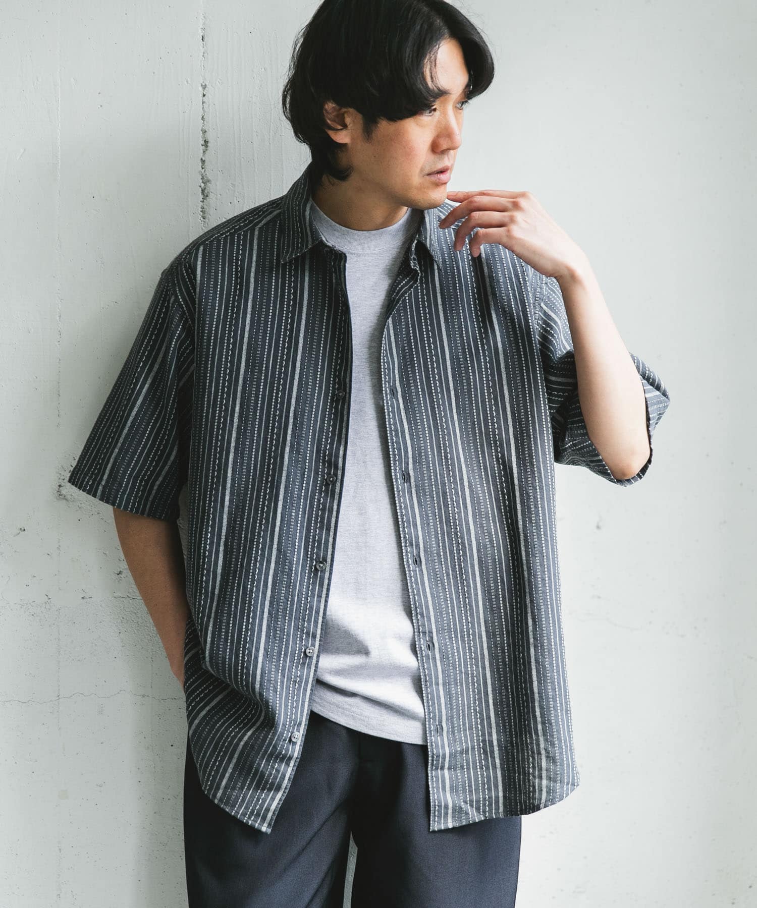 身長：172cm サイズ：L