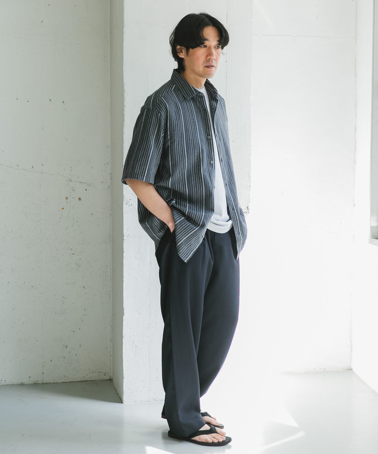 身長：172cm サイズ：L