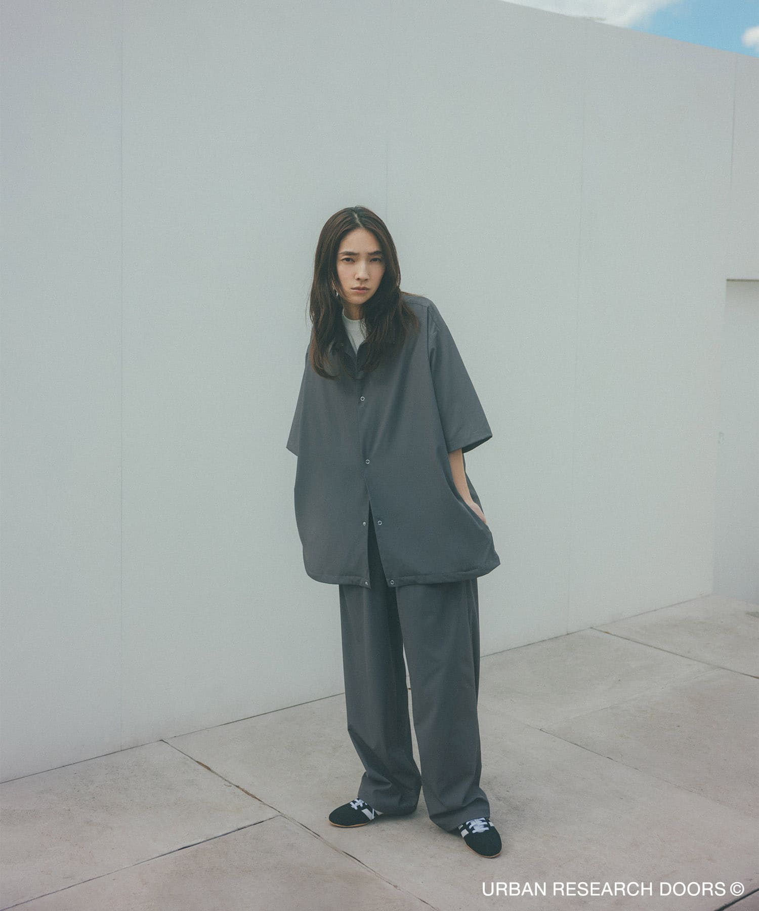 身長：164cm サイズ：L