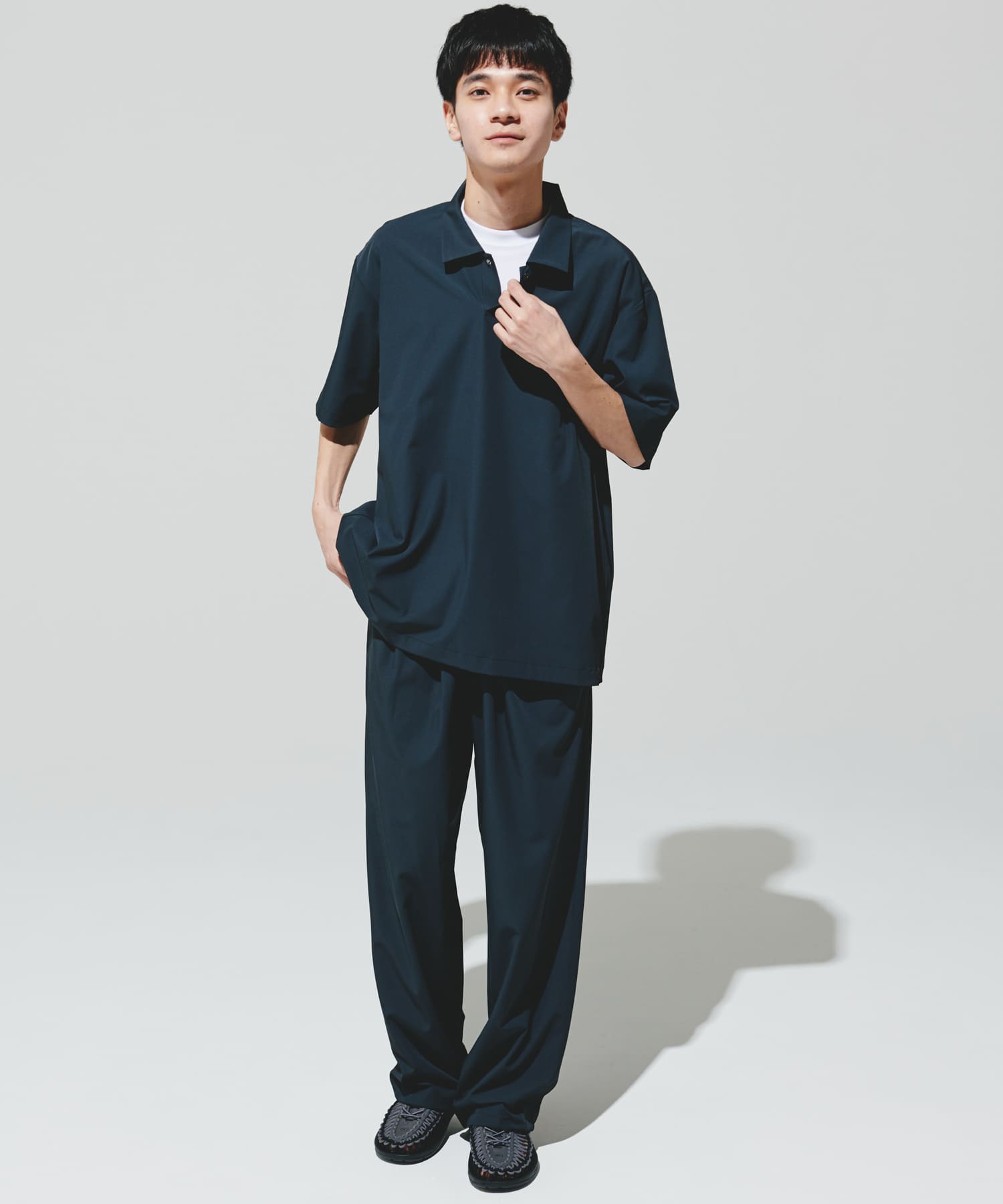 UR TECH』サマシェア ポロシャツ(M CHARCOAL): トップス｜URBAN