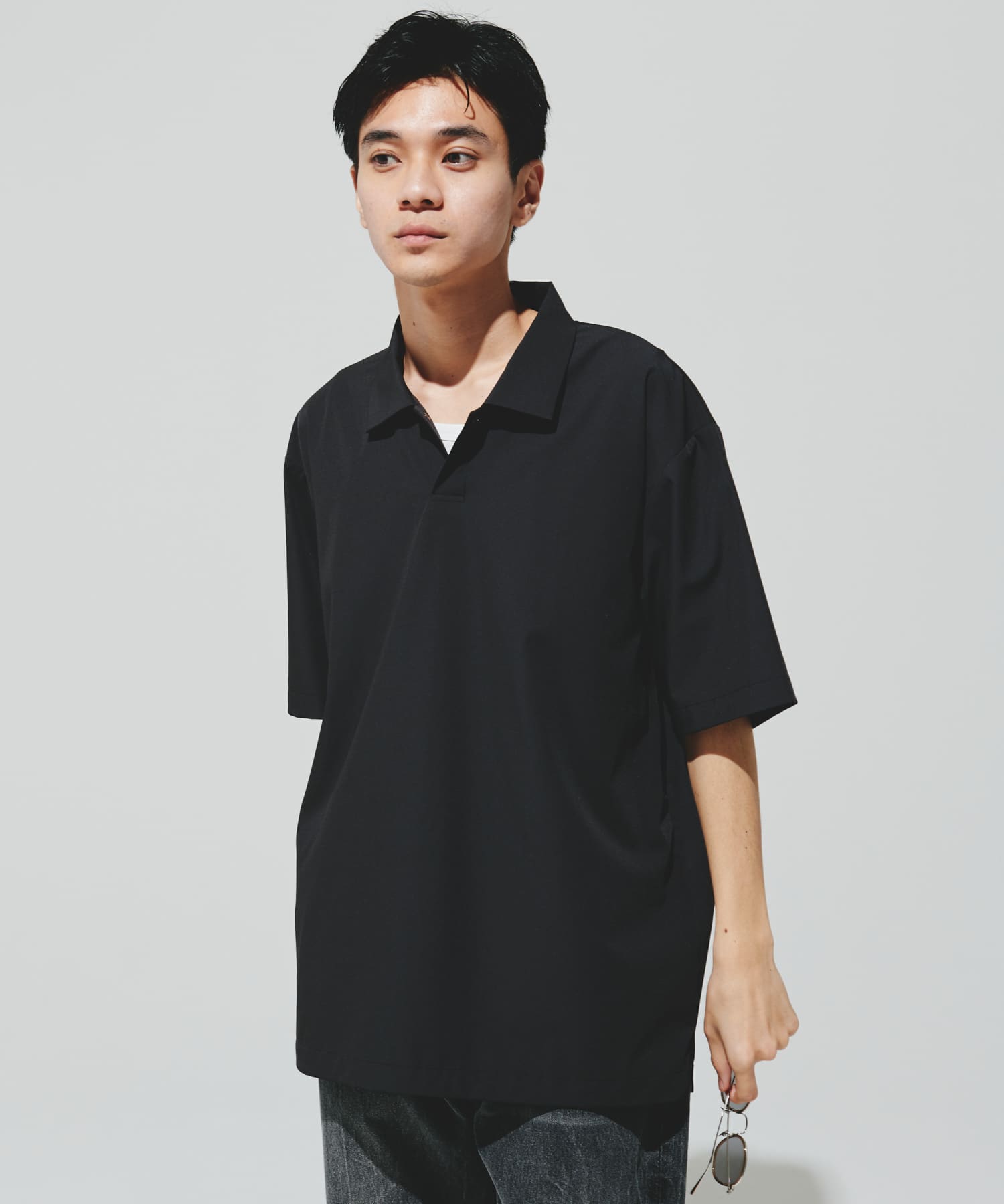 UR TECH』サマシェア ポロシャツ(M CHARCOAL): トップス｜URBAN