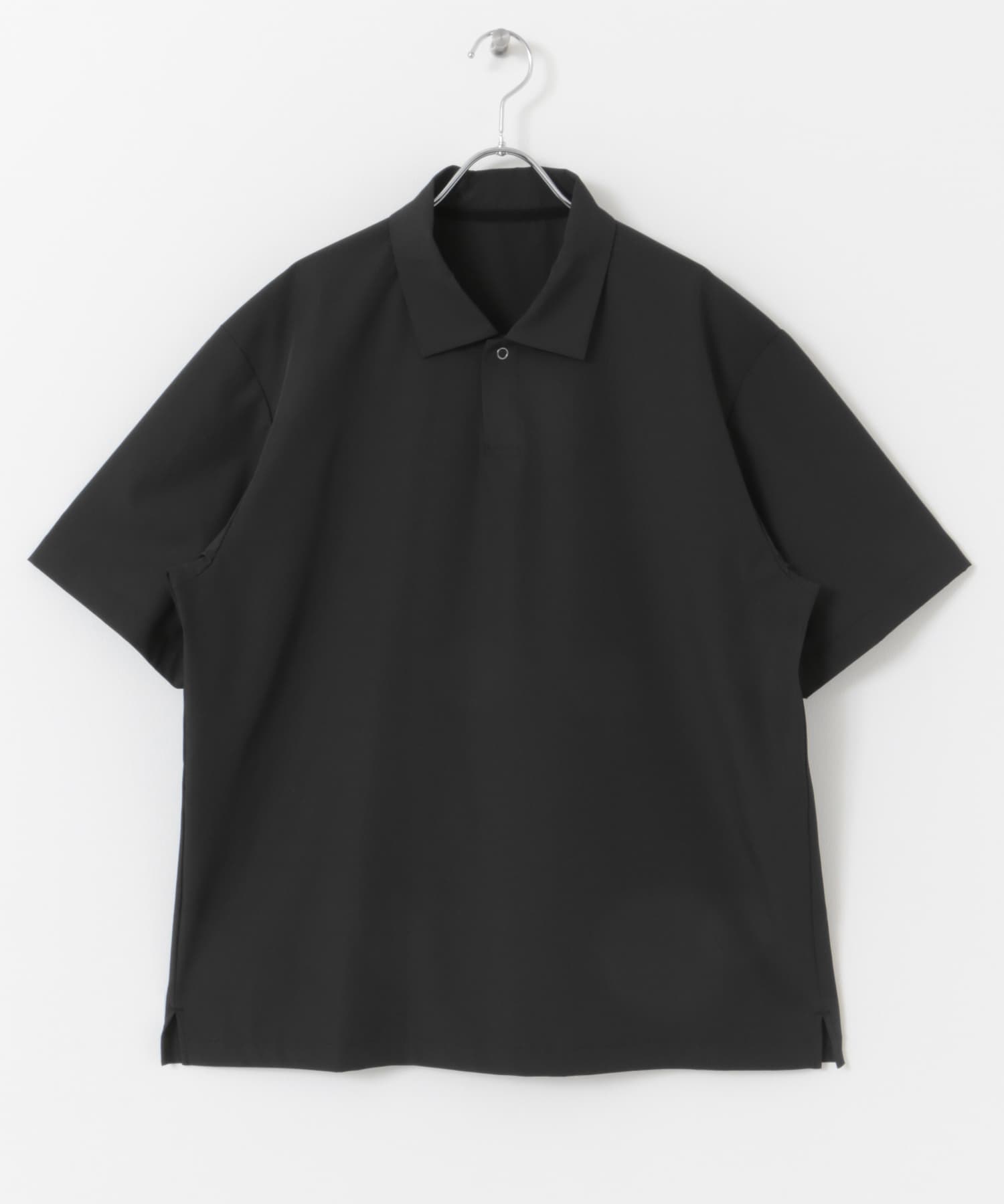 『UR TECH』サマシェア ポロシャツ BLACK M