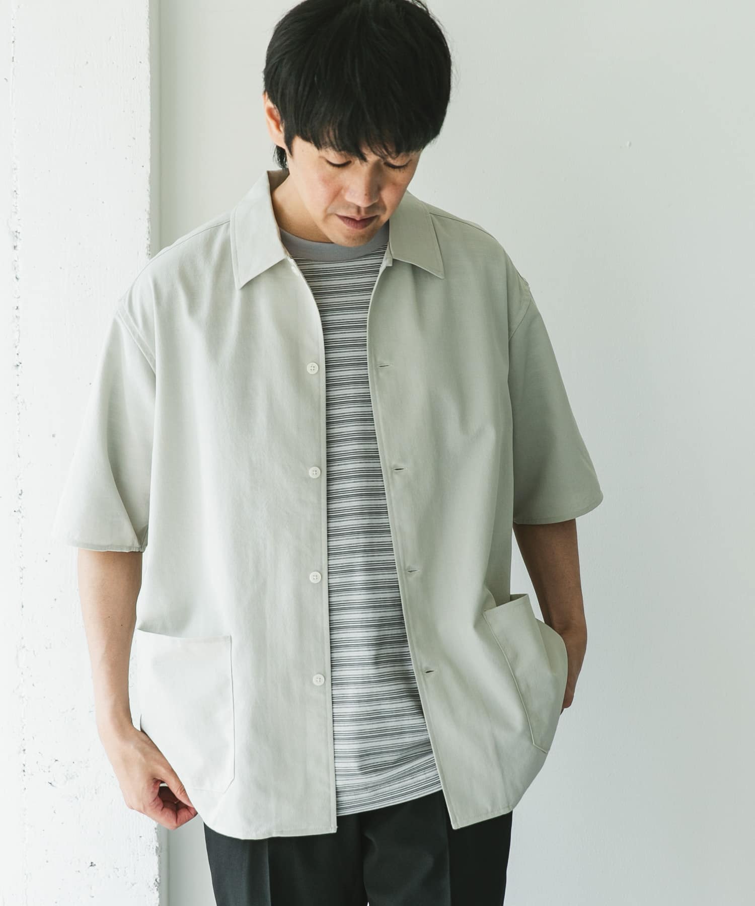 身長：172cm サイズ：L