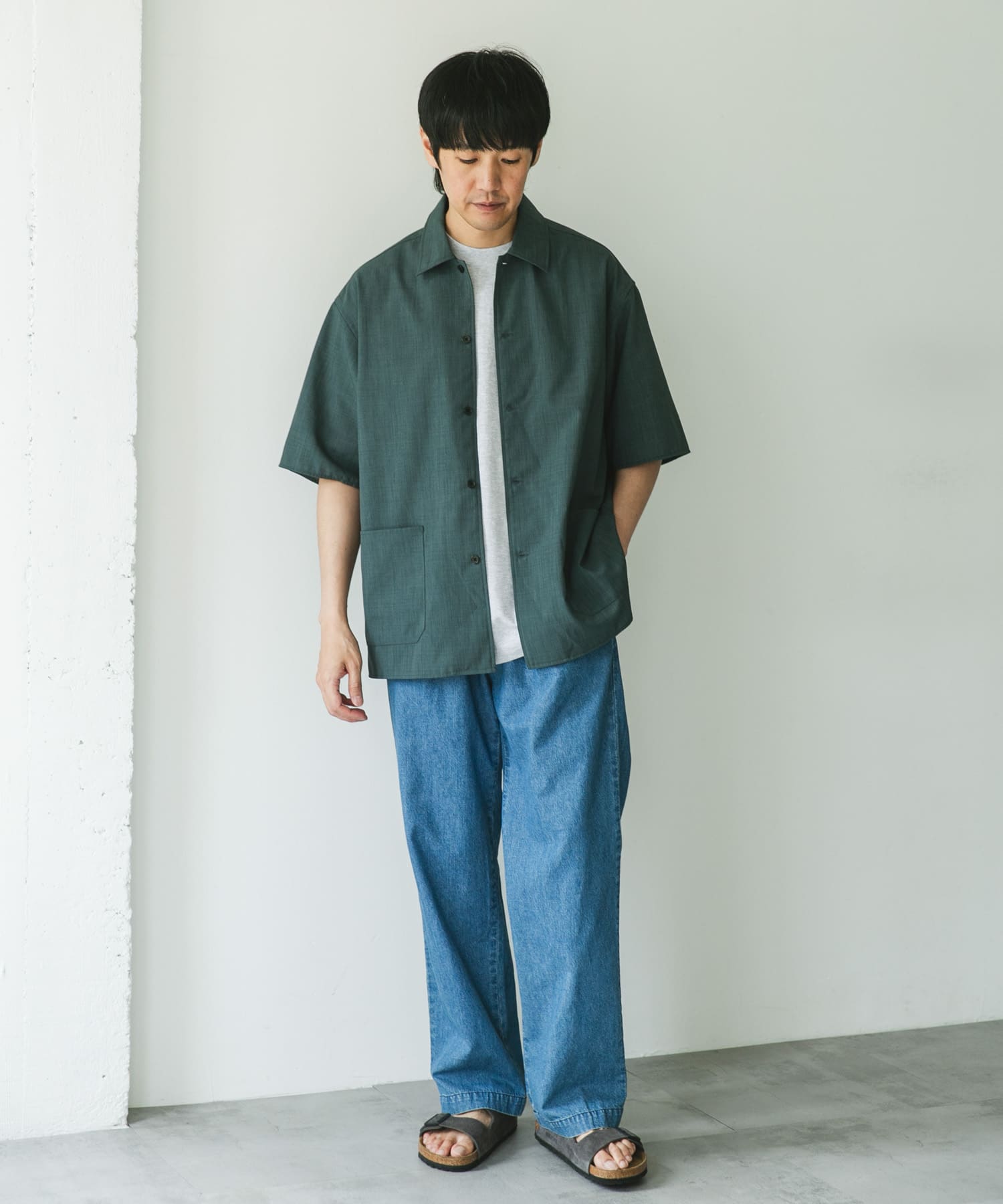 身長：172cm サイズ：L