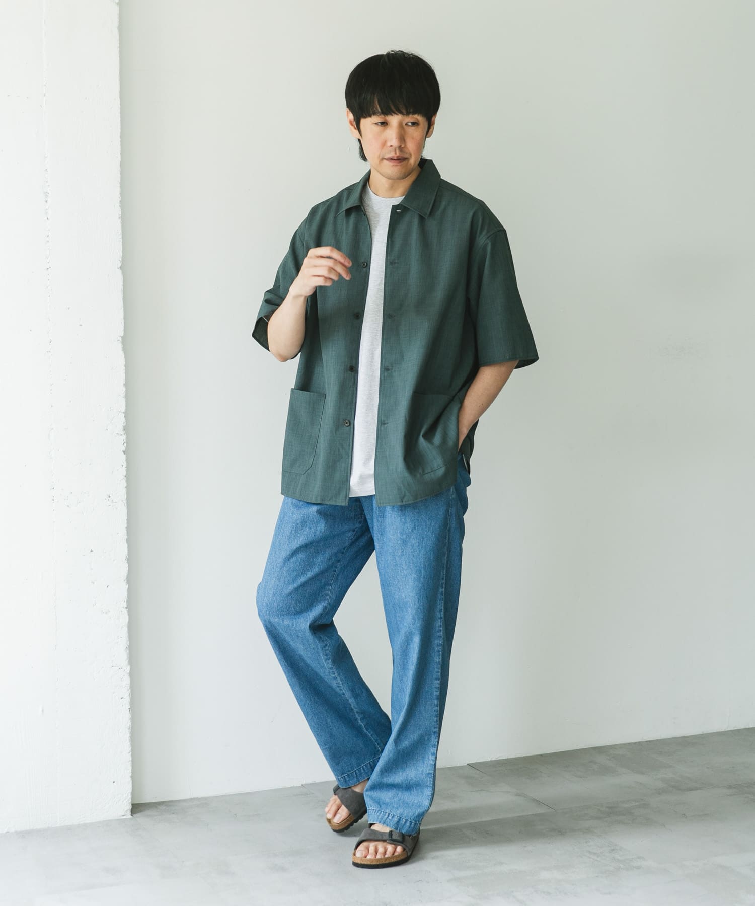 身長：172cm サイズ：L