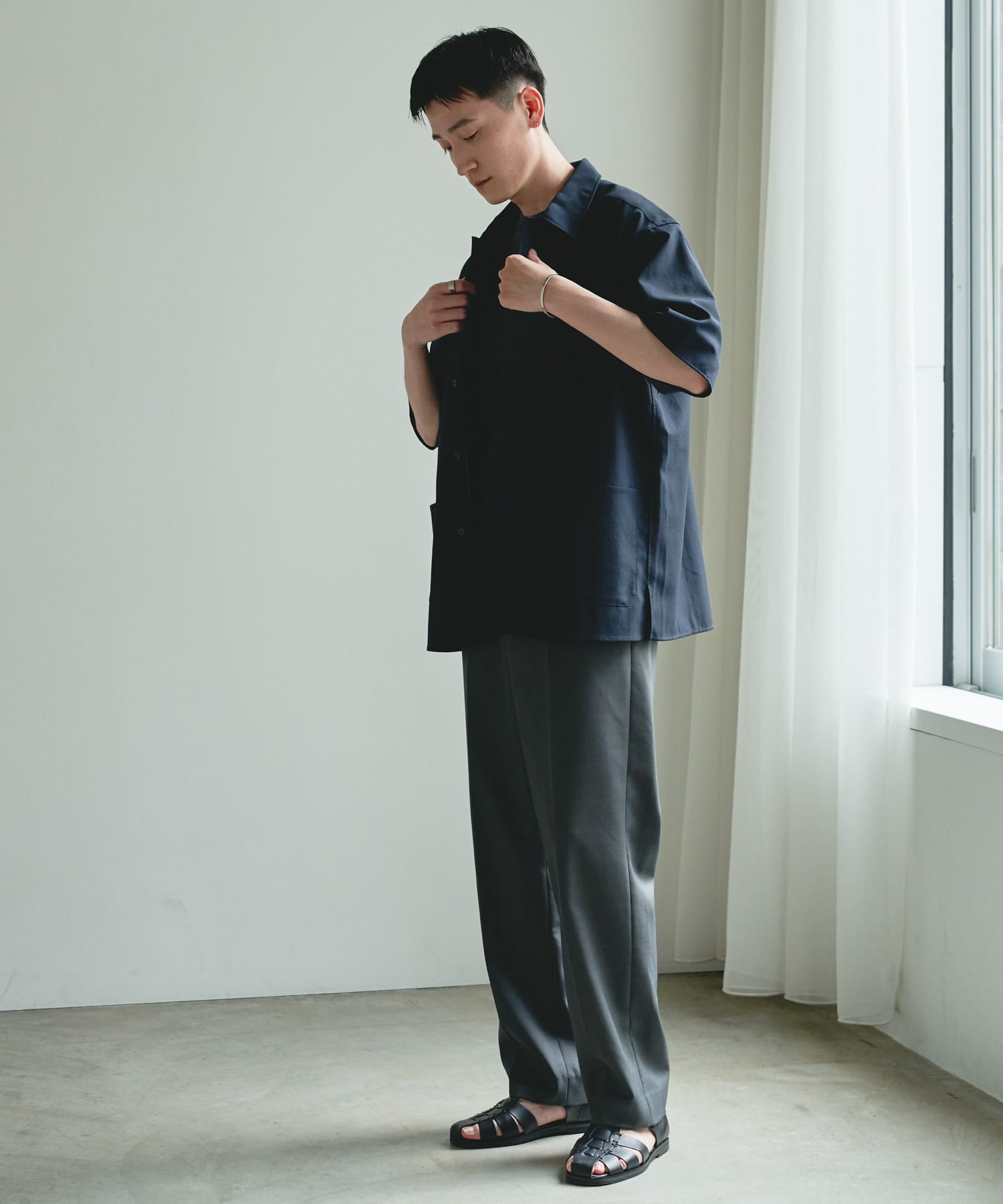 身長：180cm サイズ：L