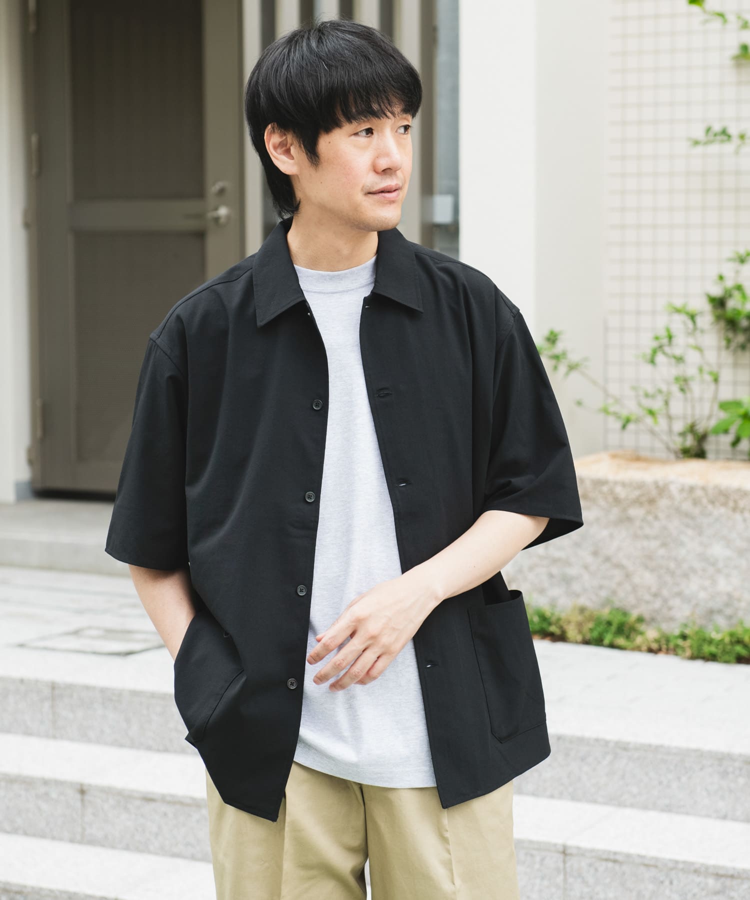 『XLサイズ/WEB限定』『UR TECH DRYLUXE』SHORT-SLEEVE SHIRTS