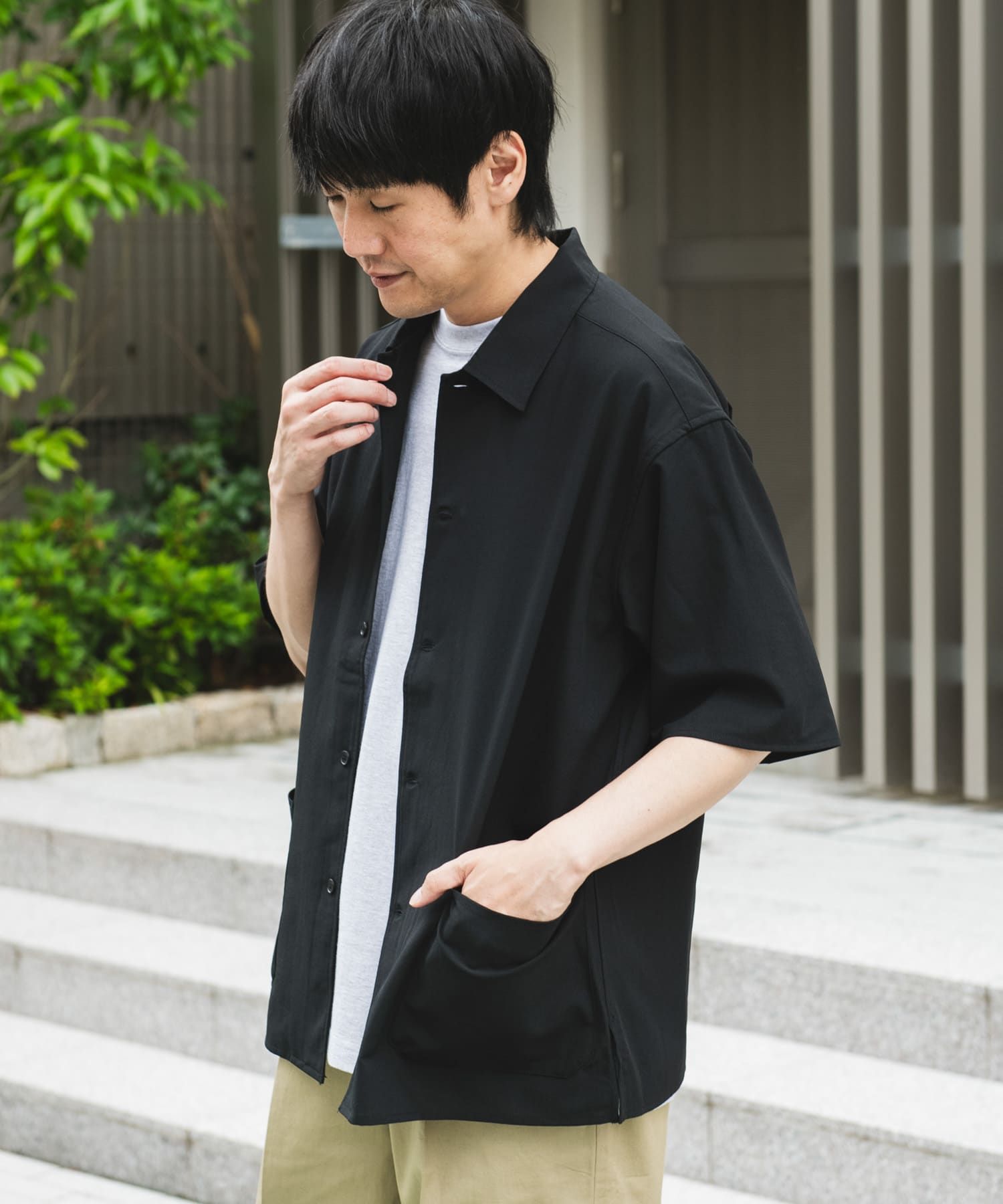 身長：172cm サイズ：L
