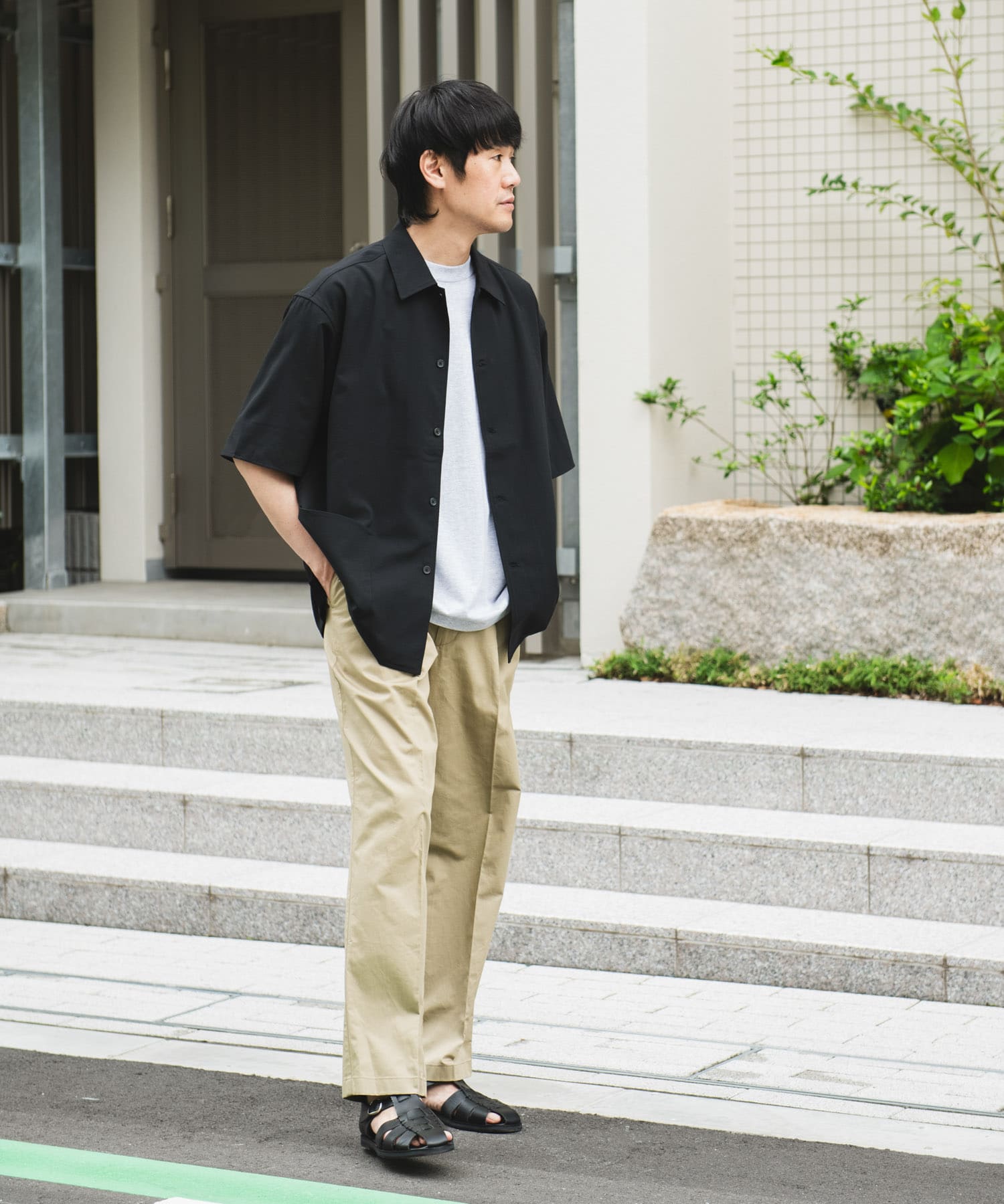 身長：172cm サイズ：L