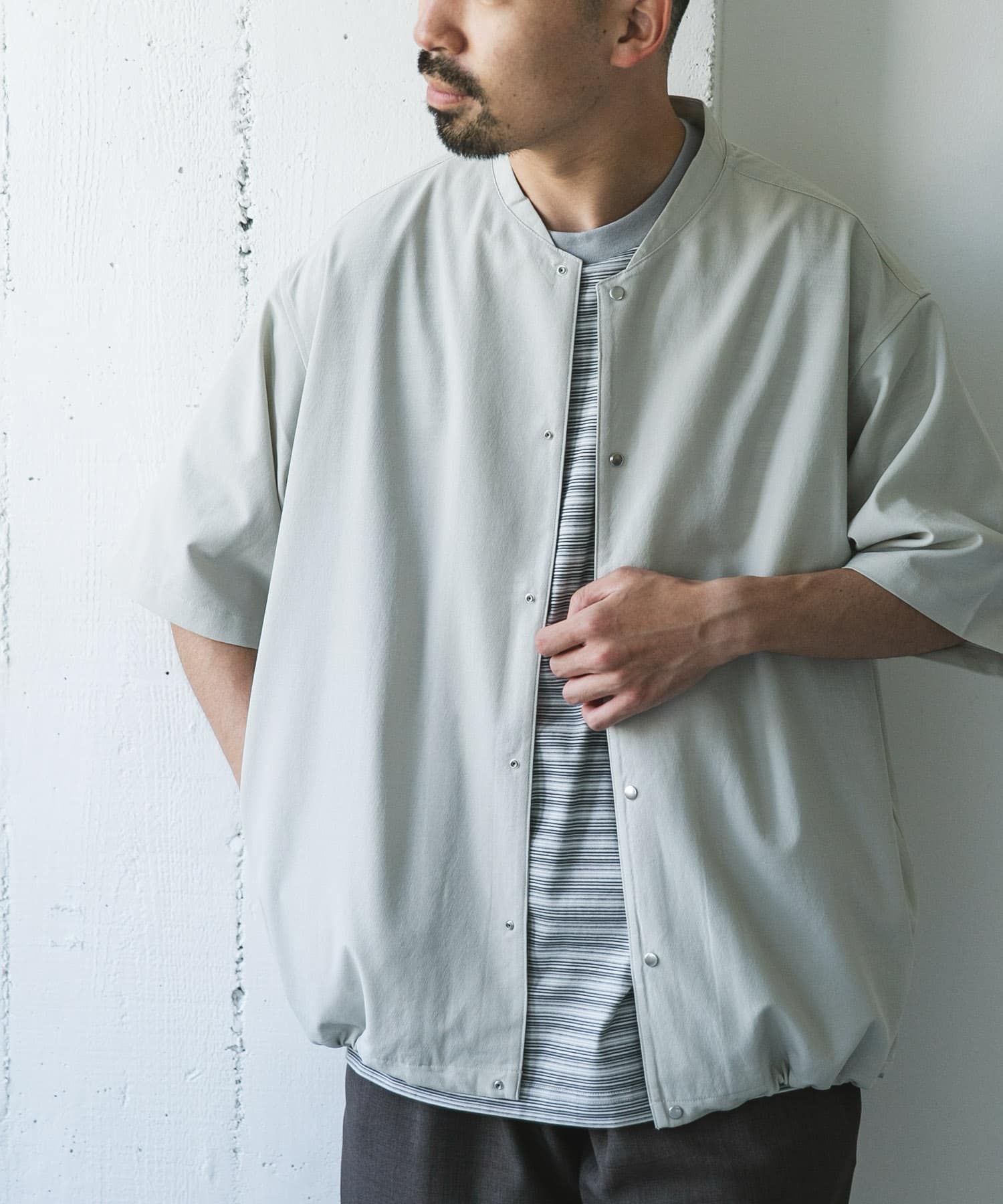 『UR TECH DRYLUXE』ショートスリーブブルゾン