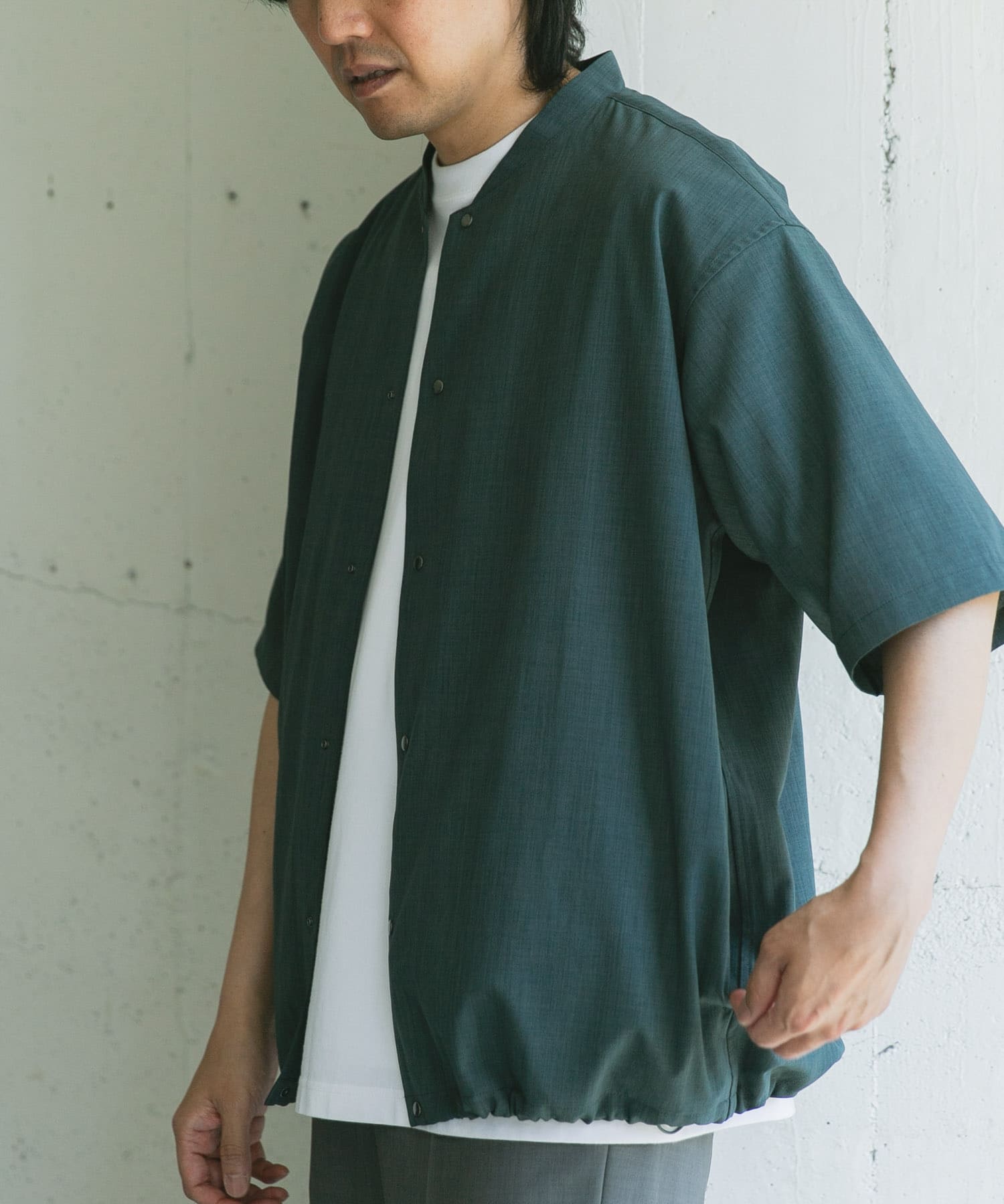 『UR TECH DRYLUXE』ショートスリーブブルゾン