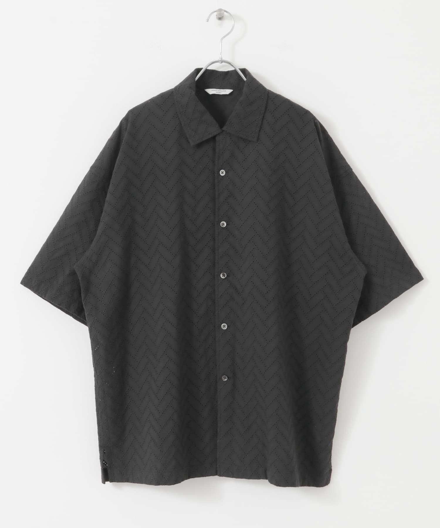 カラミショートスリーブシャツ(M DARK BLUE): トップス｜URBAN