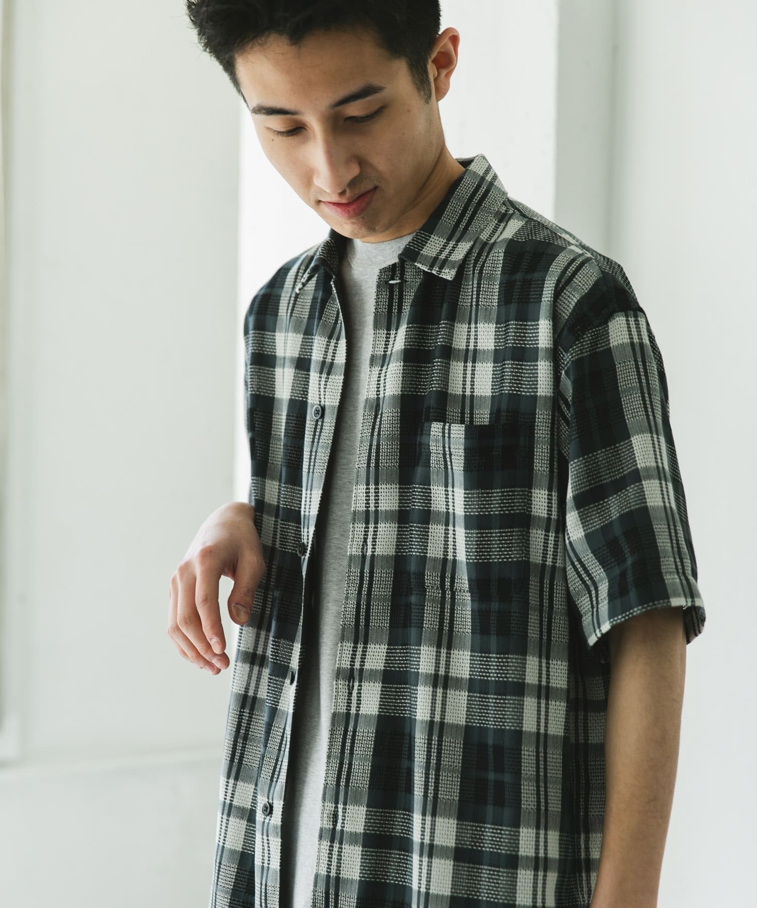身長：180cm サイズ：L