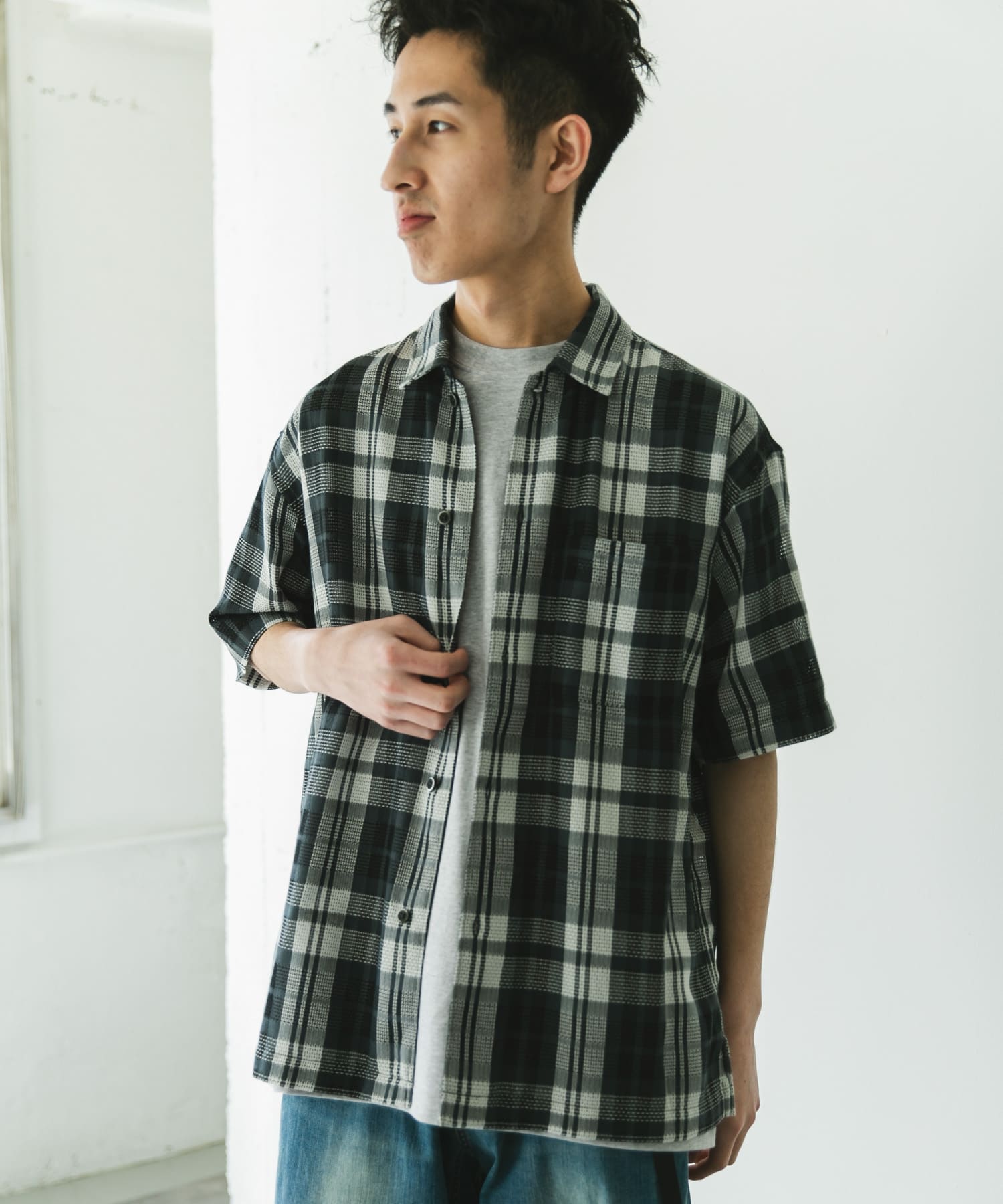 身長：180cm サイズ：L