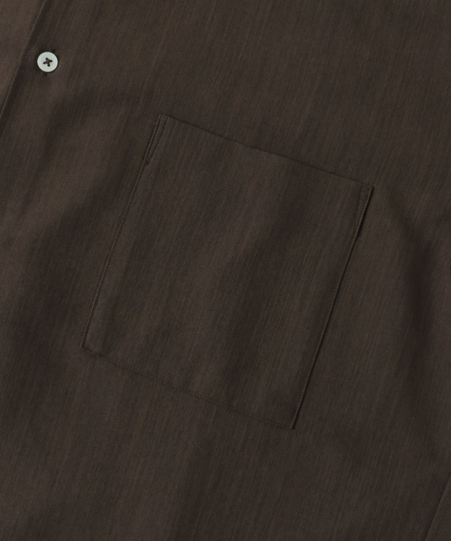 『XLサイズ/WEB限定』『吸水速乾』セオアルファバンドカラーショートスリーブシャツ BROWN M