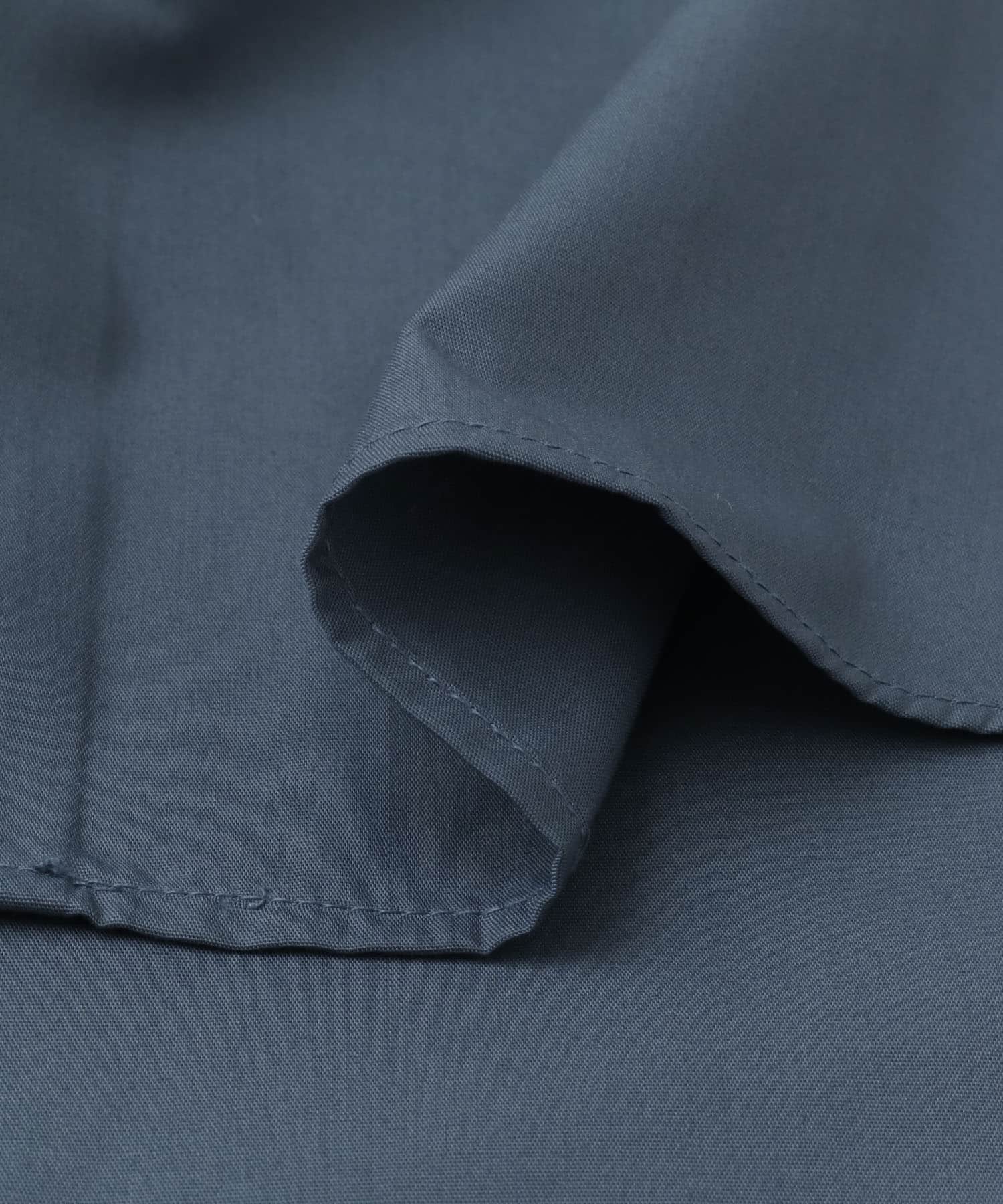 TC バンドカラー ショートスリーブシャツ BLUE NAVY M