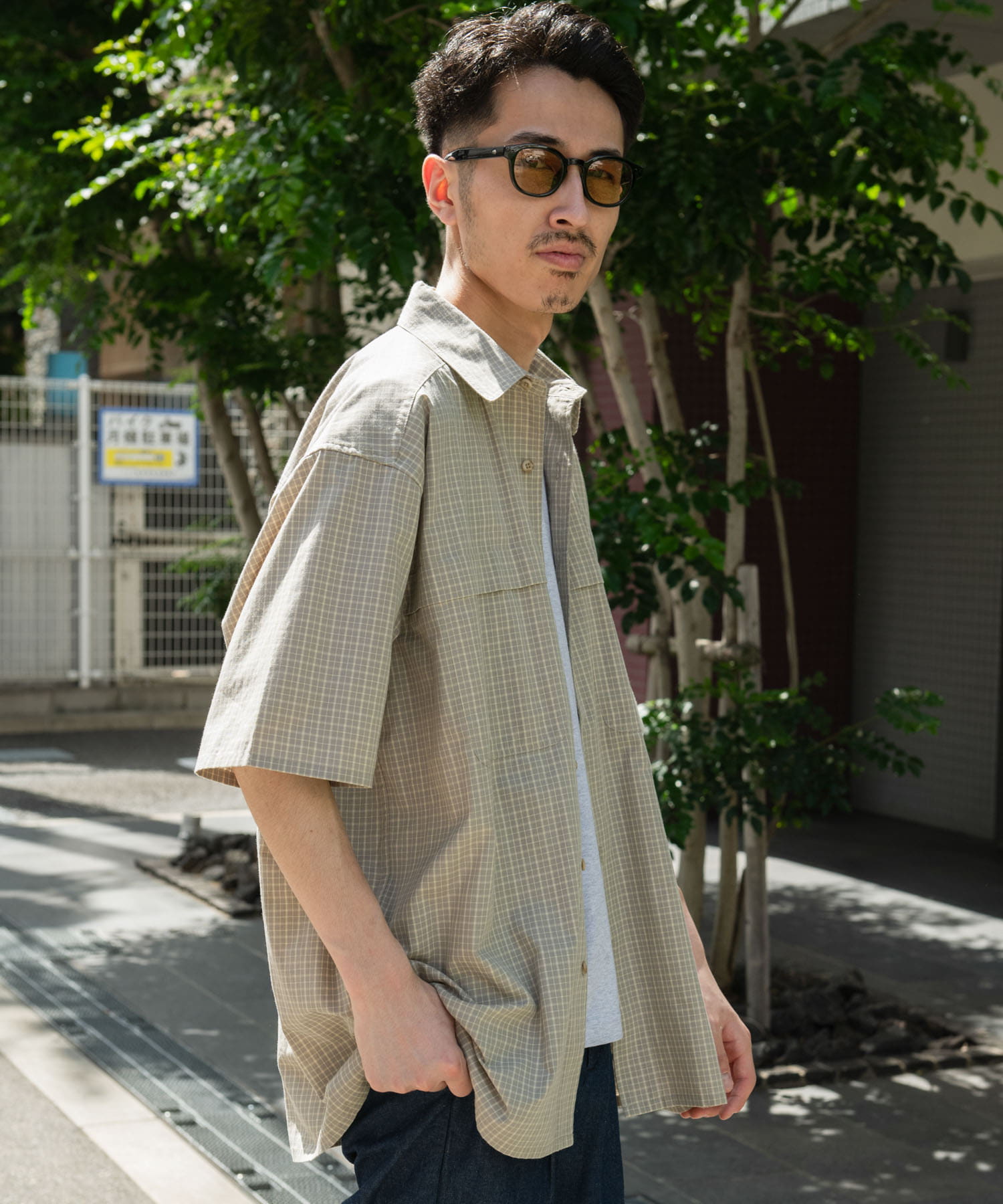 身長：180cm サイズ：L
