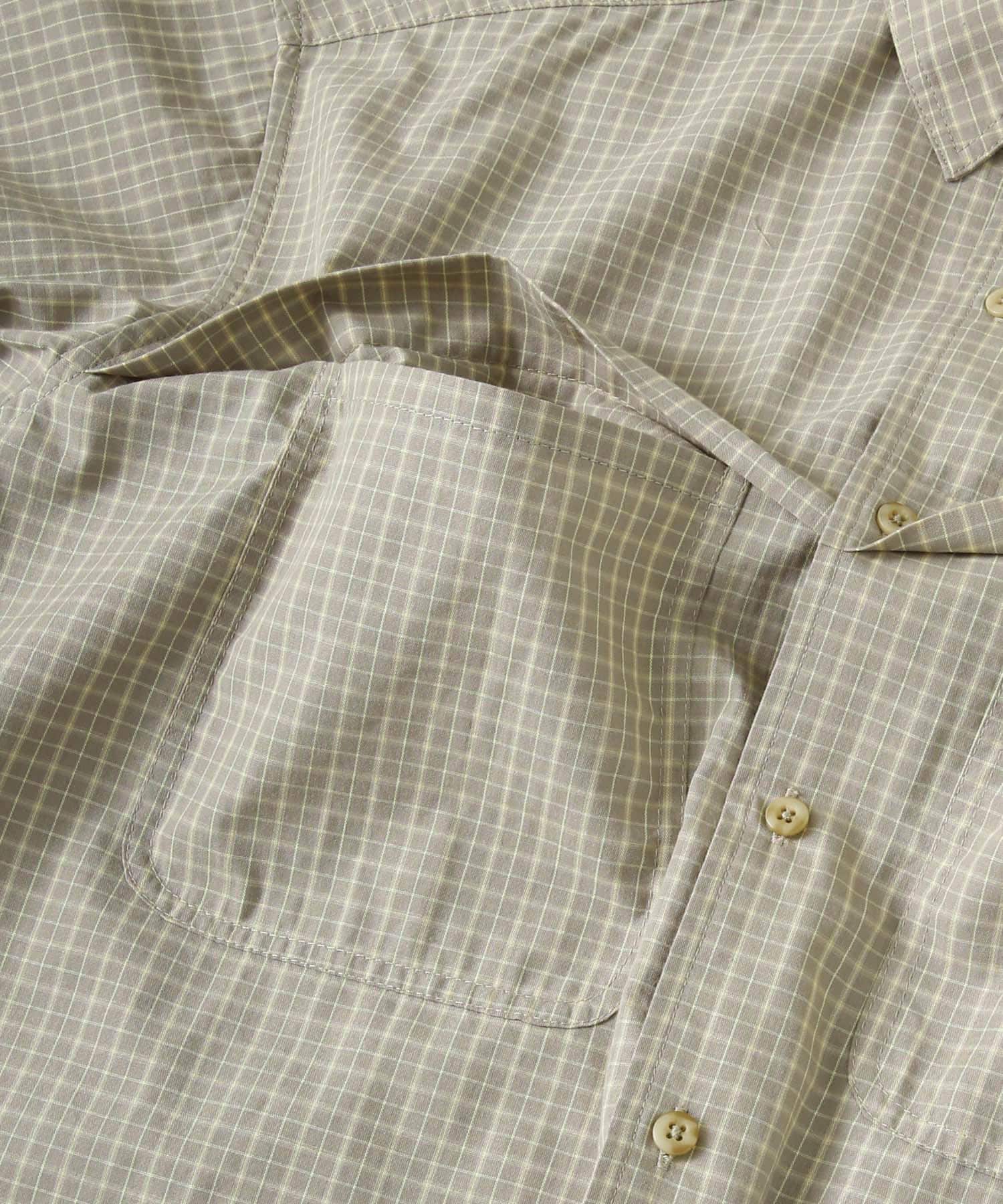OUTDOOR EXCHANGE  SHORT-SLEEVE SHIRTS SAND M