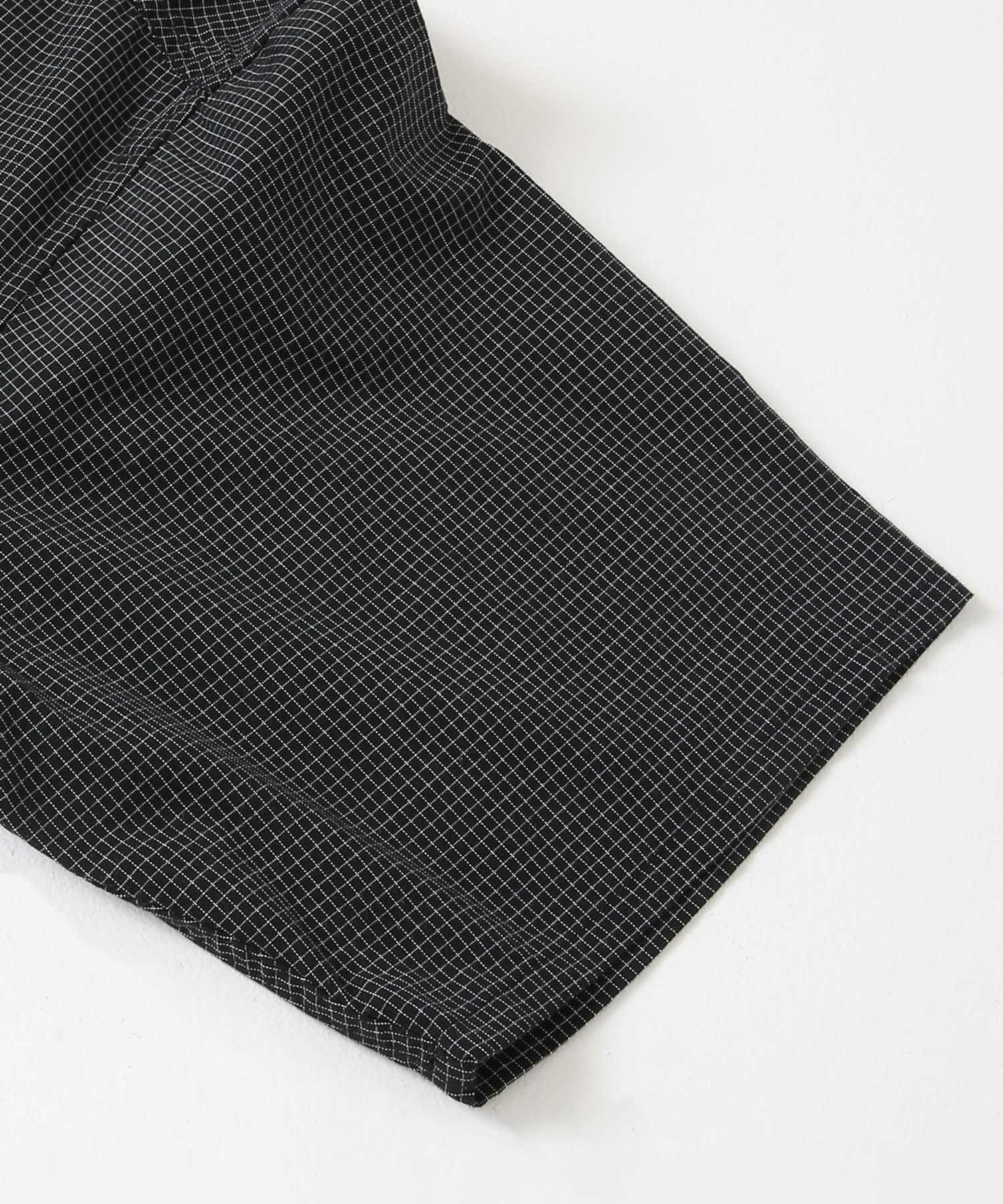 OUTDOOR EXCHANGE  SHORT-SLEEVE SHIRTS BLACK M