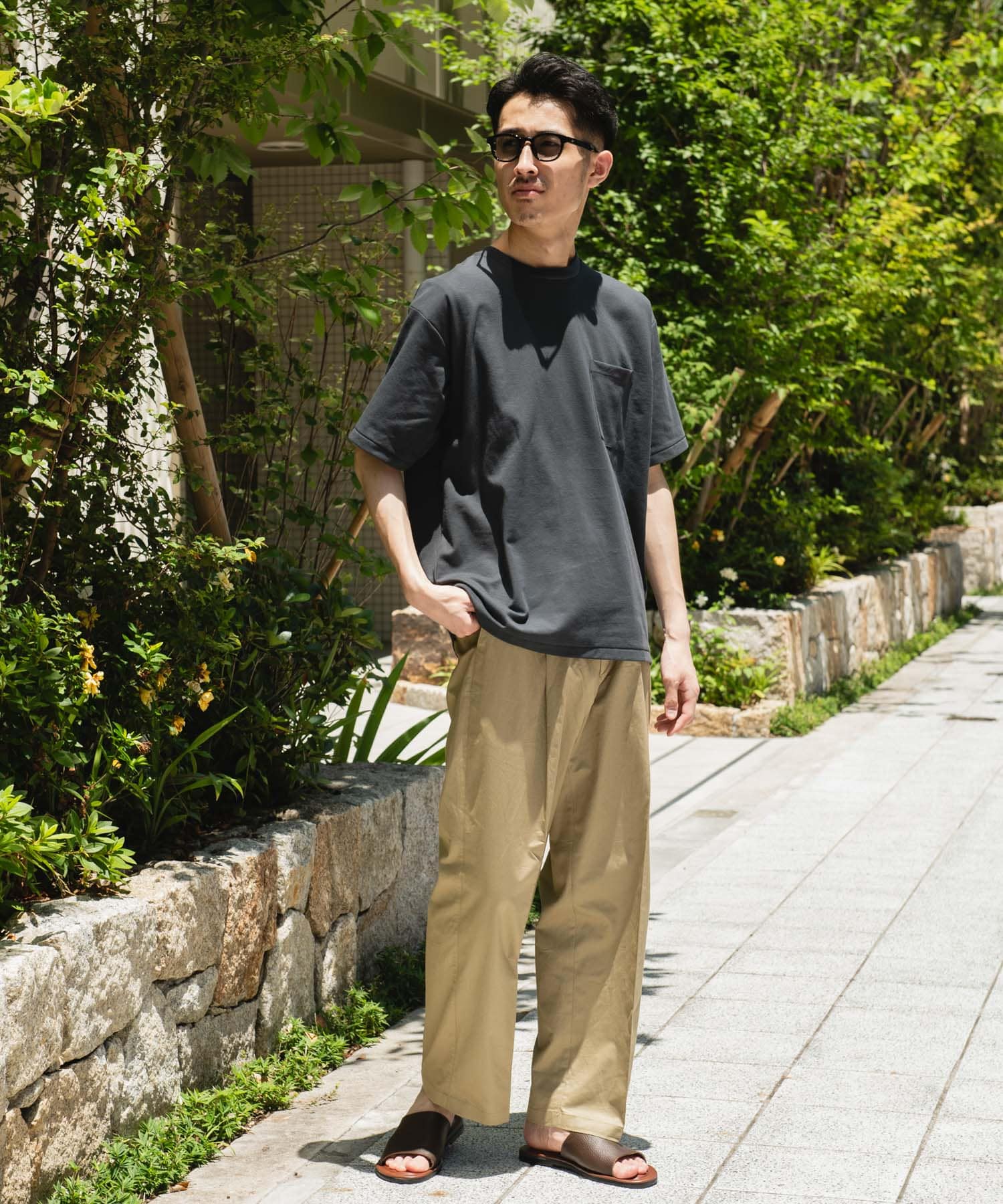 身長：180cm サイズ：L